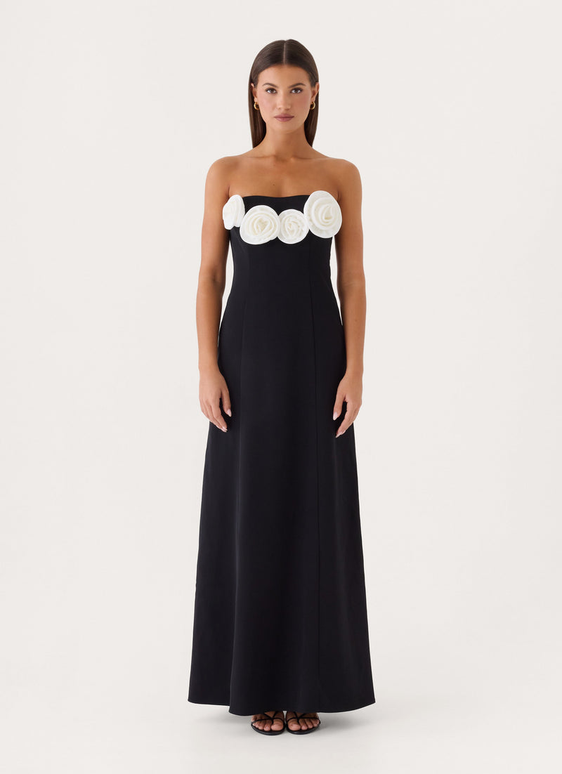Alessandria Maxi Dress - Black