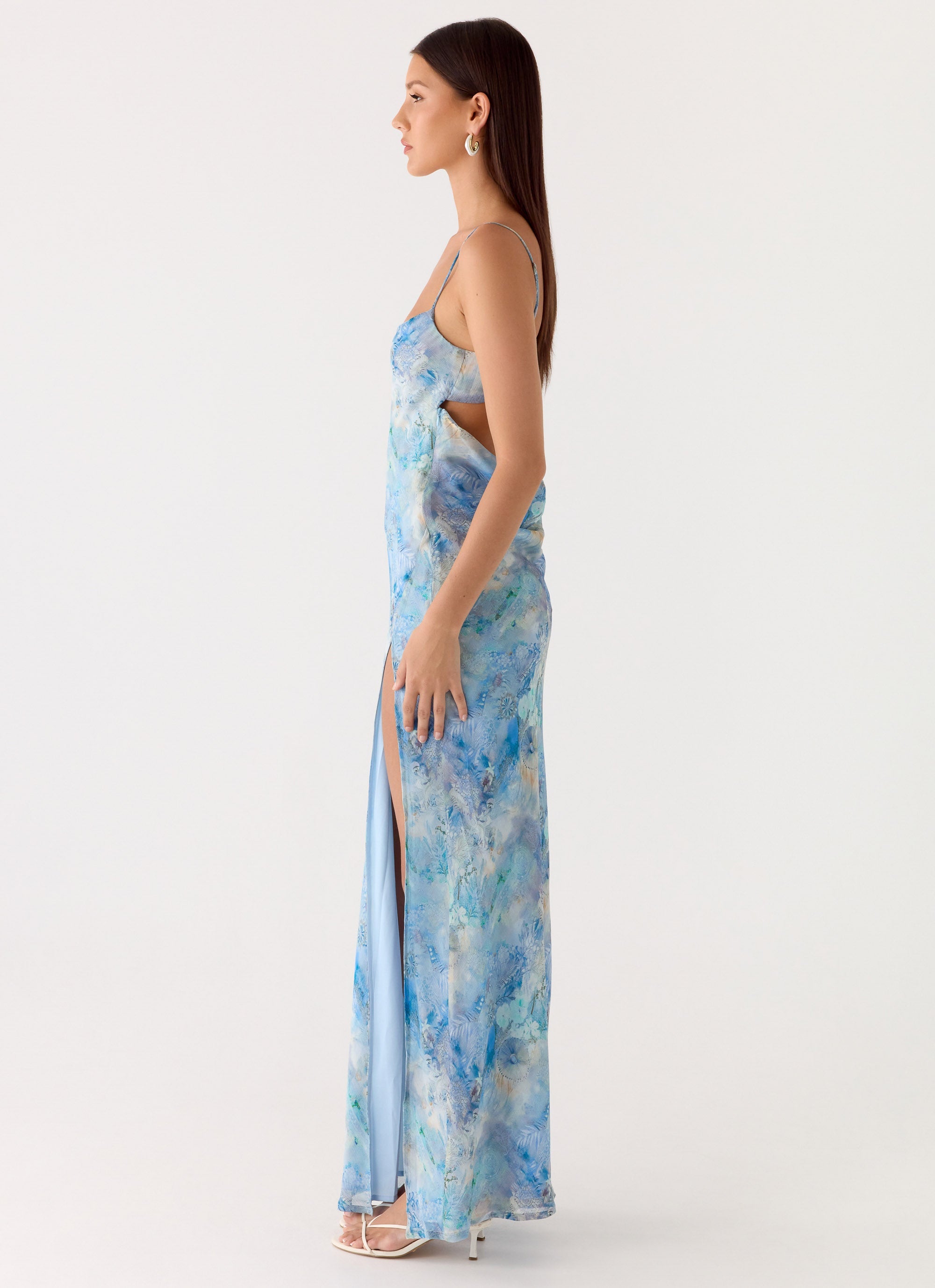Alouette Maxi Dress - Aqua Paisley Aqua Paisley / US 18 Alouette Maxi Dress - Aqua Paisley Aqua Paisley / US 18