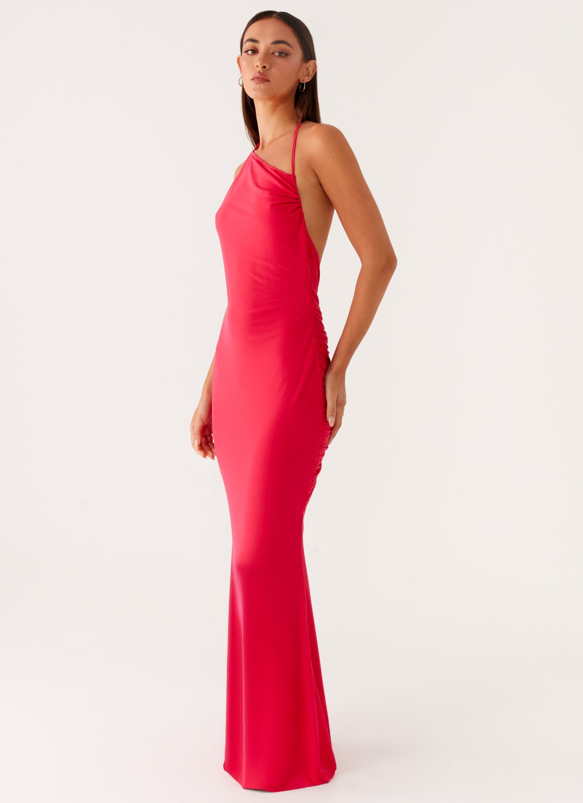 Amari Maxi Dress - Raspberry Raspberry / US 2 Amari Maxi Dress - Raspberry Raspberry / US 2