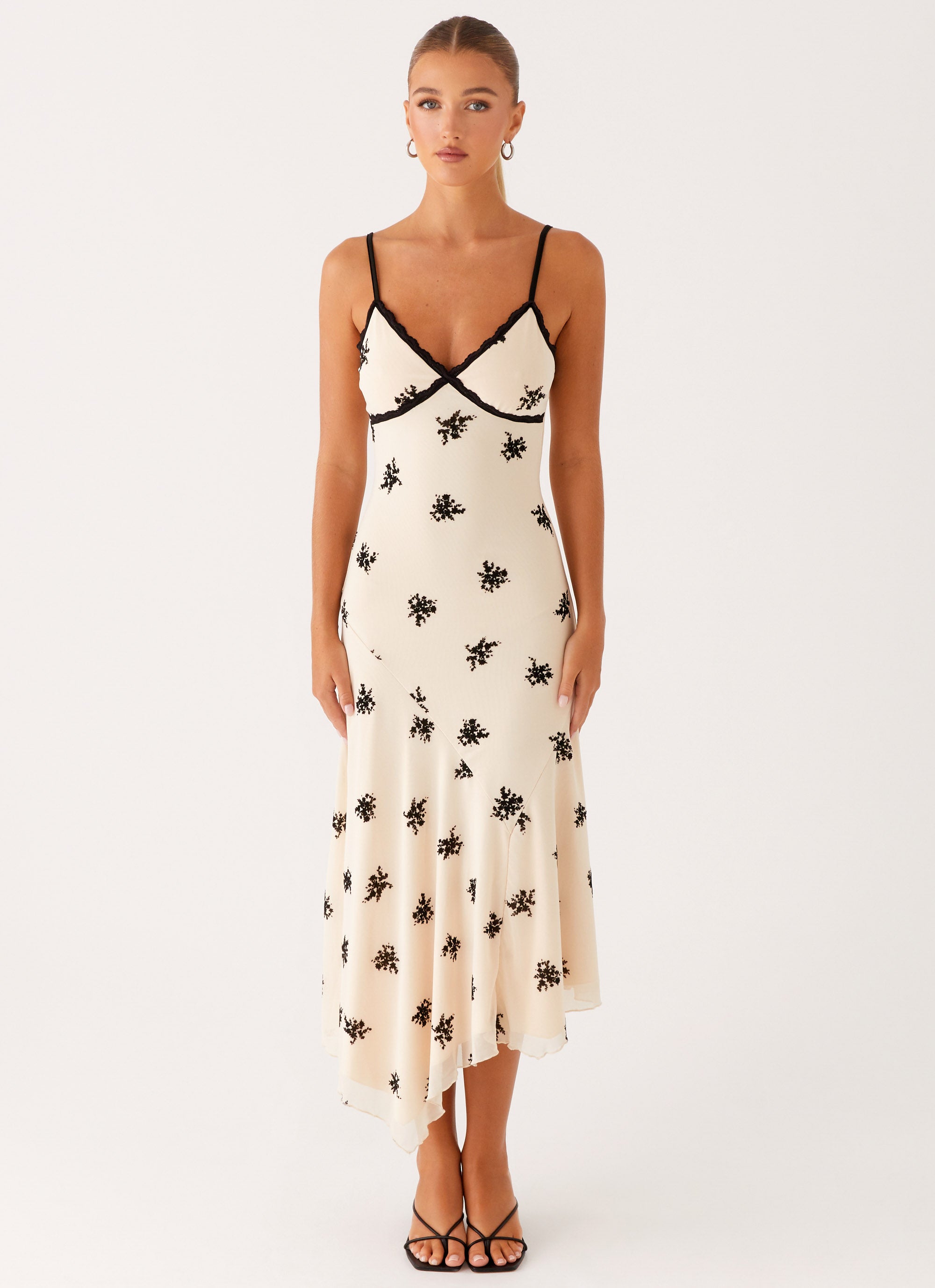 Amelia Midi Dress - Nude Nude / US 8 Amelia Midi Dress - Nude Nude / US 8