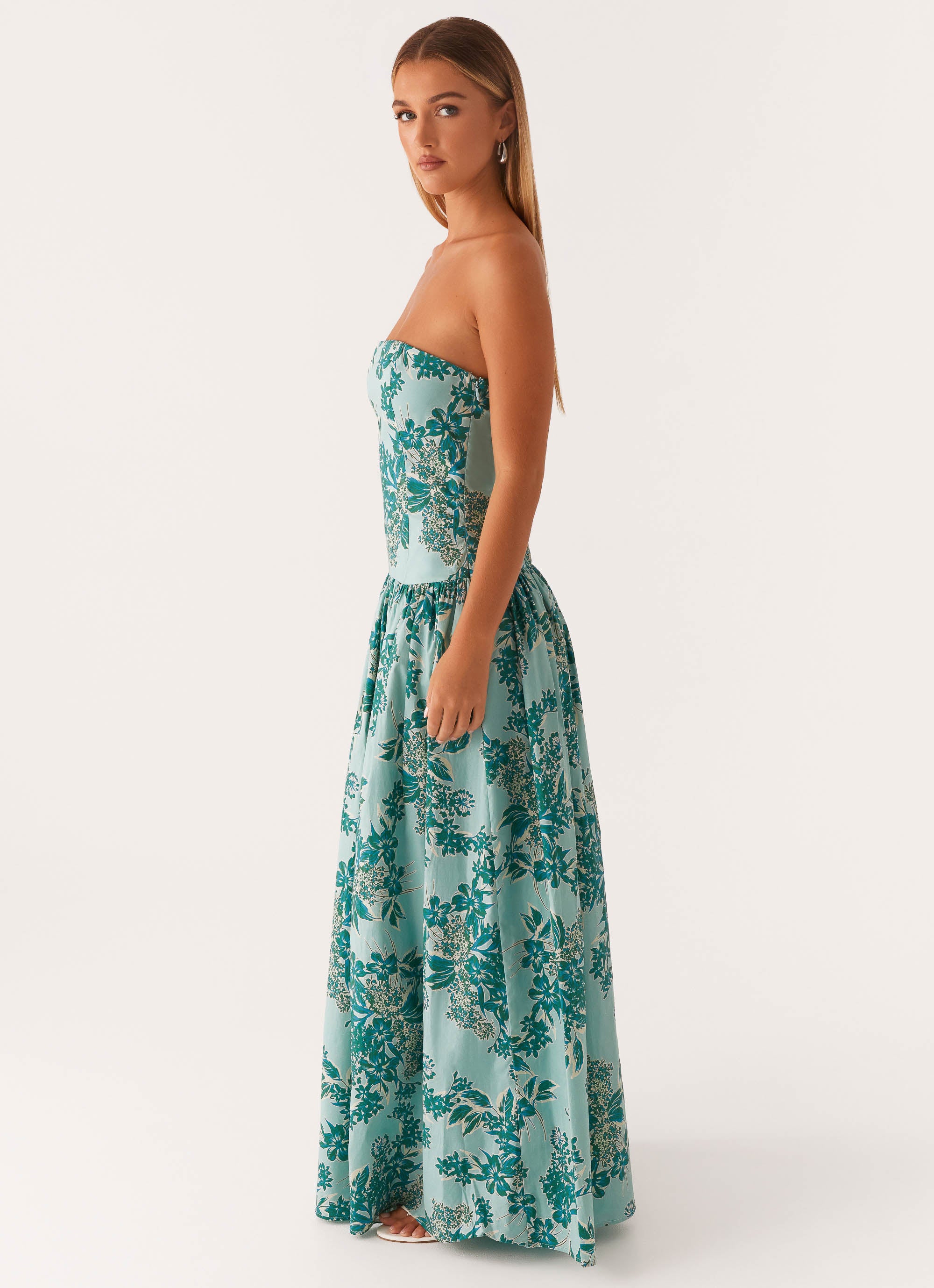 Andorra Maxi Dress - Cloud Nine Floral Cloud Nine Floral / US 12 Andorra Maxi Dress - Cloud Nine Floral Cloud Nine Floral / US 12