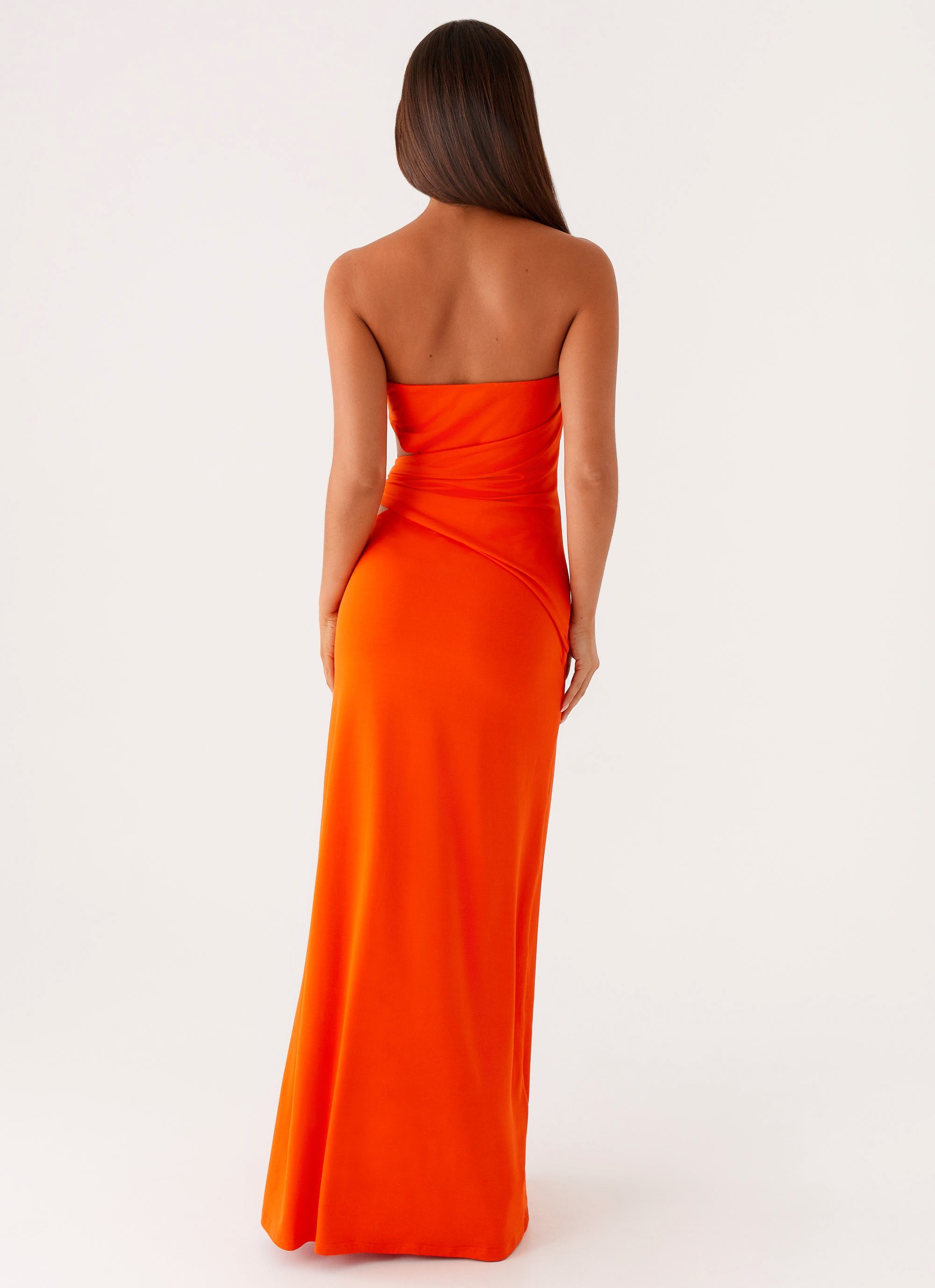 Anetta Maxi Dress - Orange Orange / US 16 Anetta Maxi Dress - Orange Orange / US 16