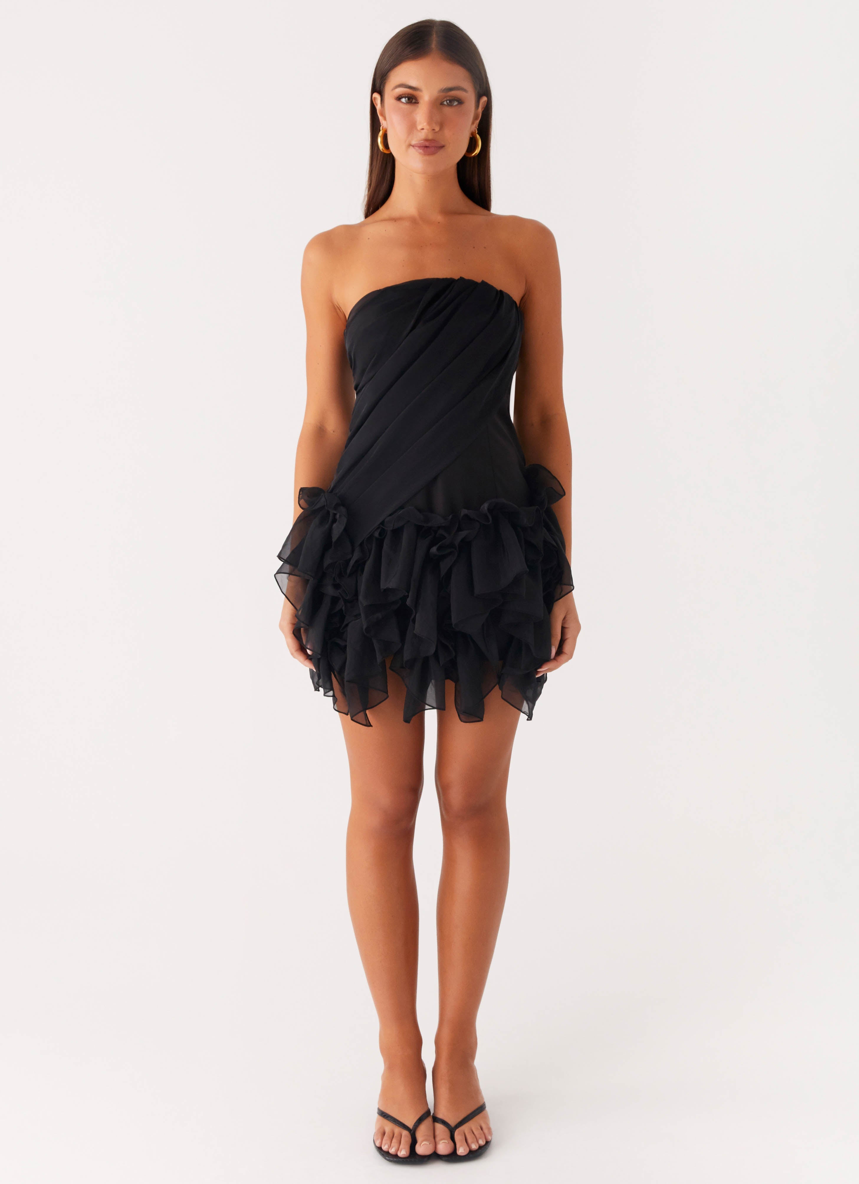 Arabian Nights Mini Dress - Black Arabian Nights Mini Dress - Black