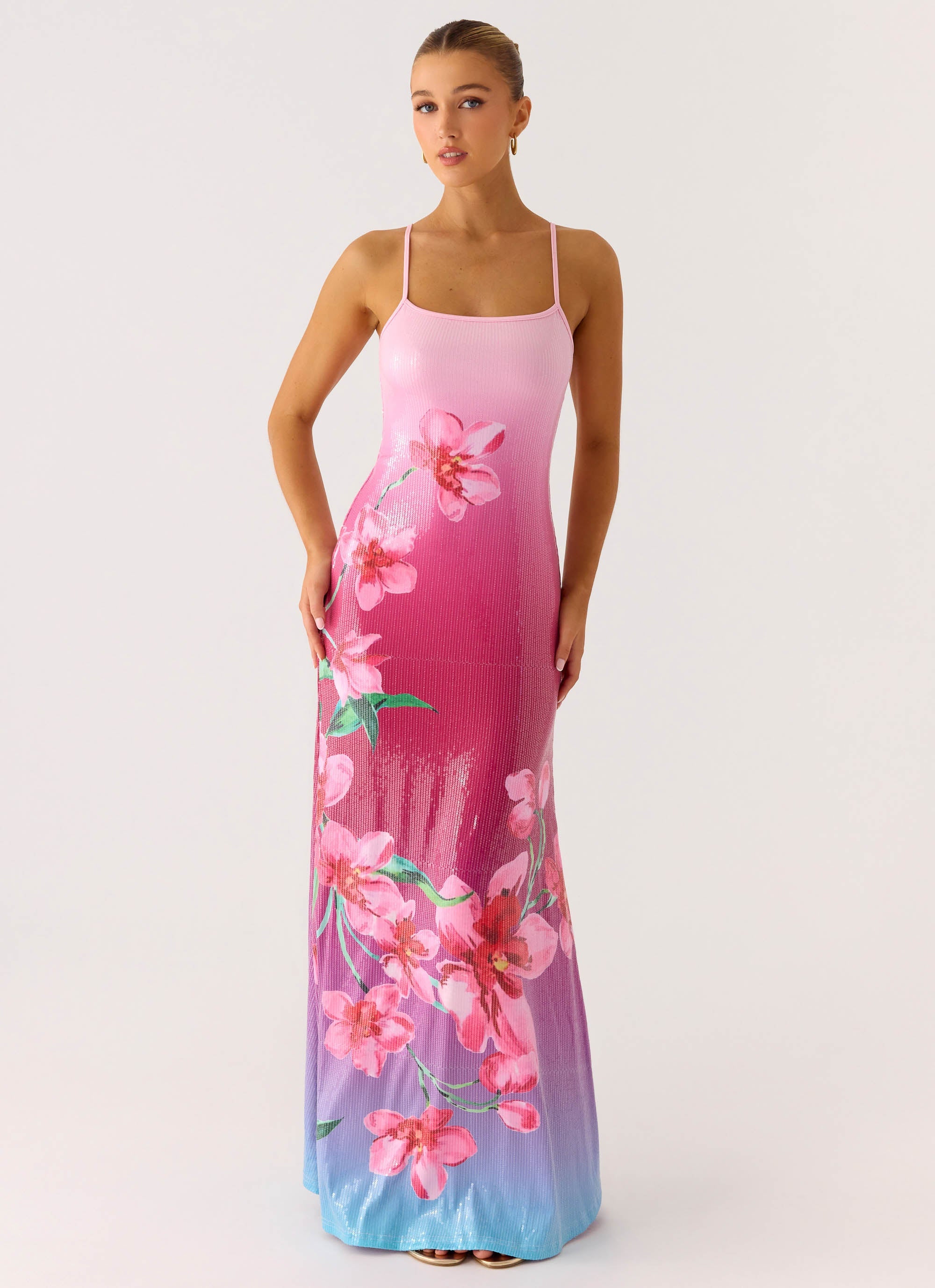 mini rib pj maxi dress Mini Rib PJ Maxi Dress