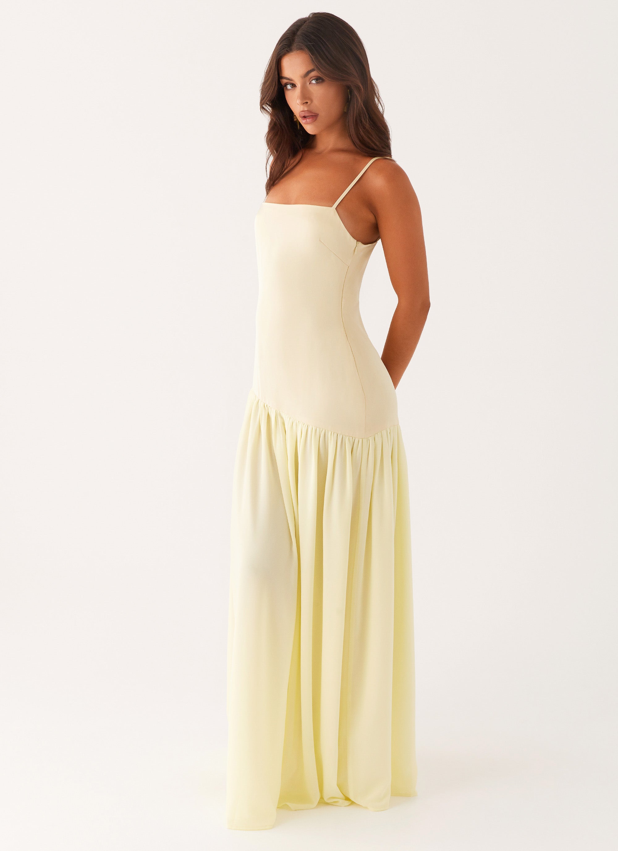 Asteria Maxi Dress - Yellow Peppermayo US Asteria Maxi Dress - Yellow Peppermayo US