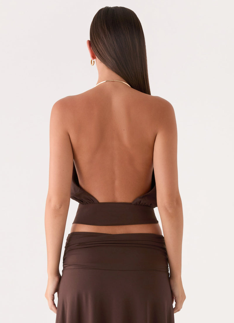 Automatic Top - Rose Taupe