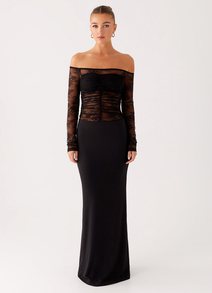 Avi Maxi Dress - Black