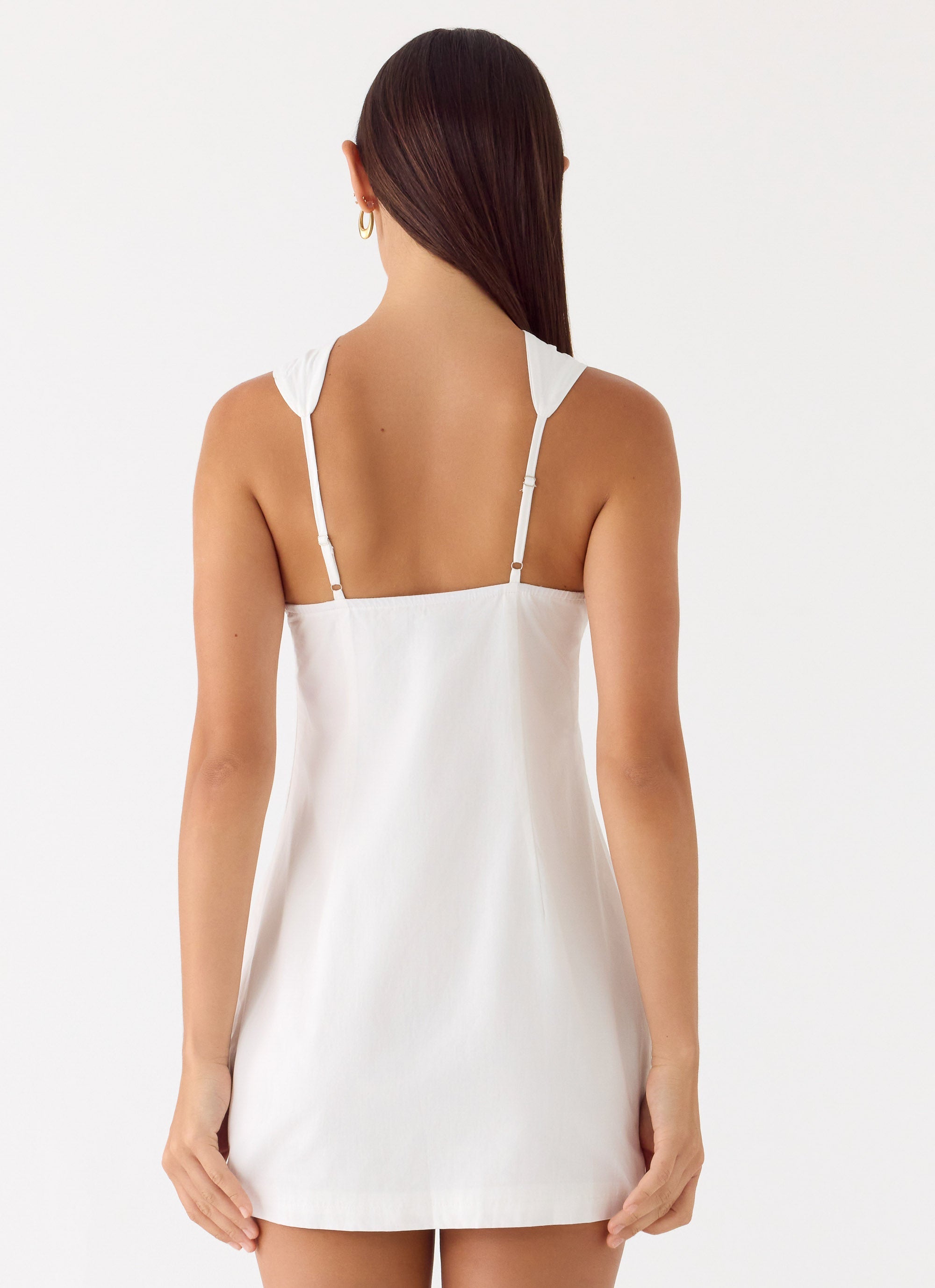 Be My Baby Mini Dress - White White / US 18 Be My Baby Mini Dress - White White / US 18