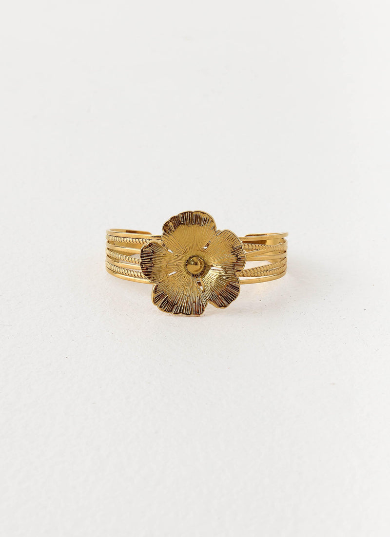 Bloomette Arm Cuff - Gold