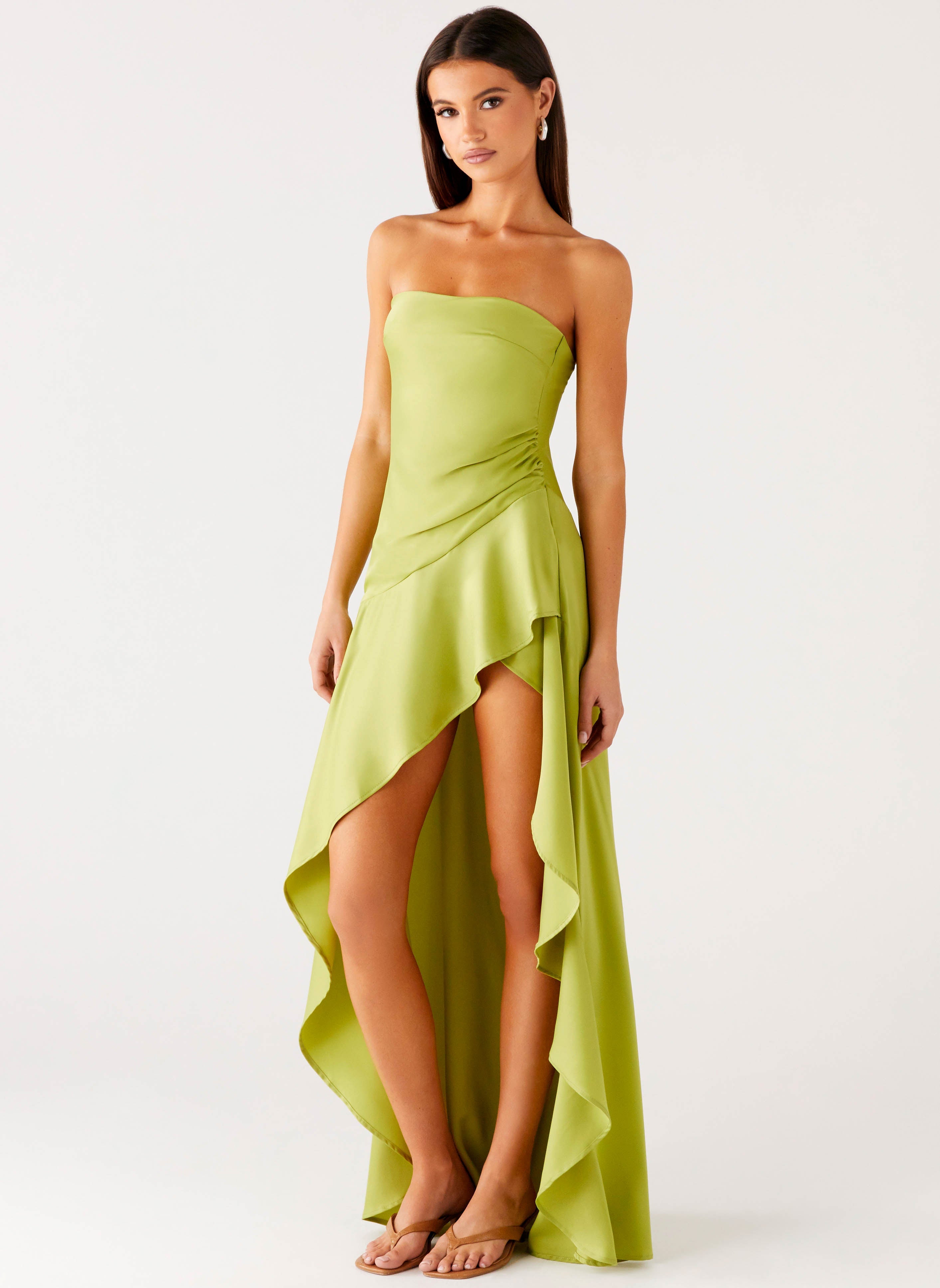 Bodie Maxi Dress - Lime Lime / US 18 Bodie Maxi Dress - Lime Lime / US 18