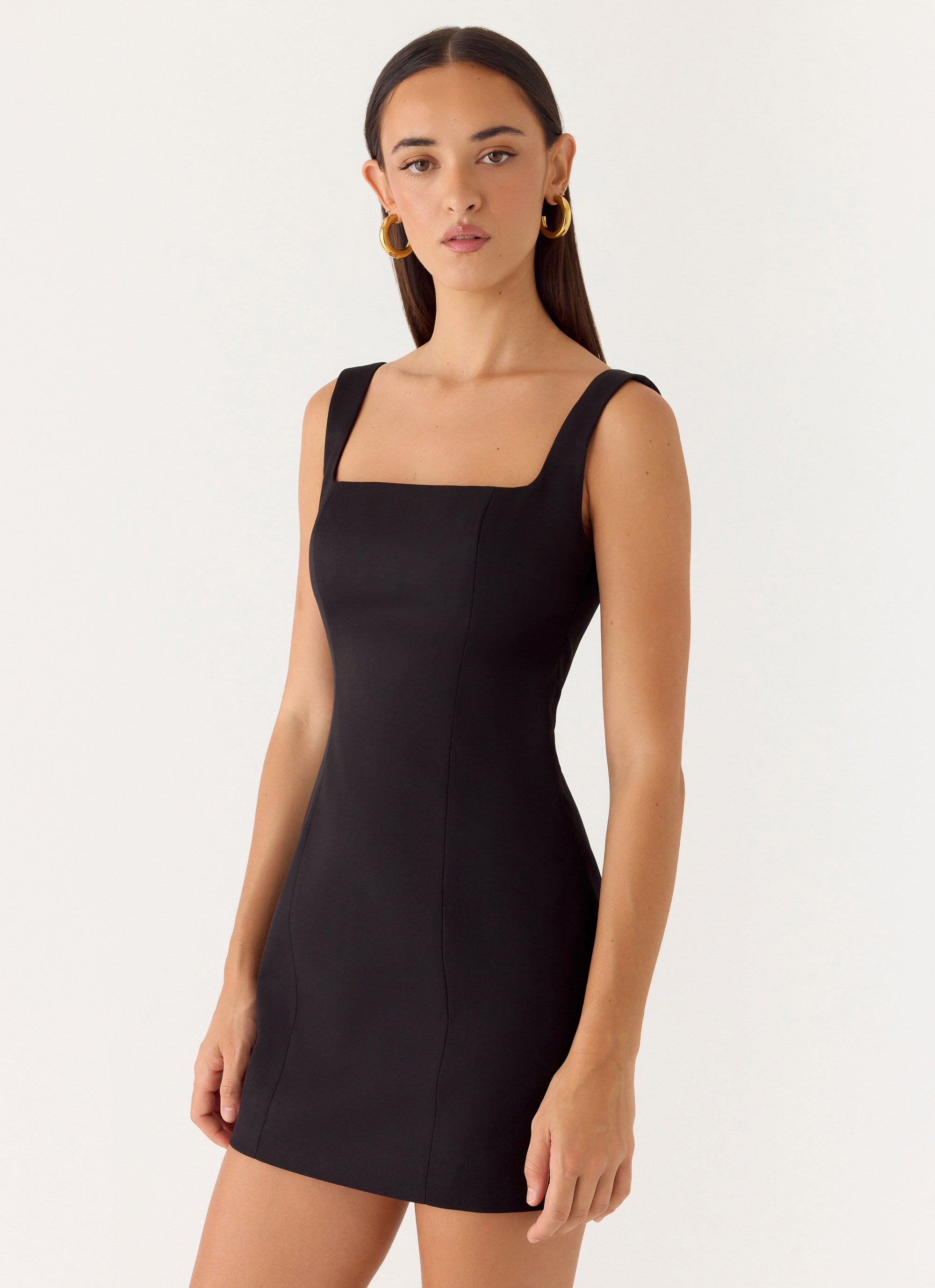Brief Tension Mini Dress - Black Peppermayo US Brief Tension Mini Dress - Black Peppermayo US