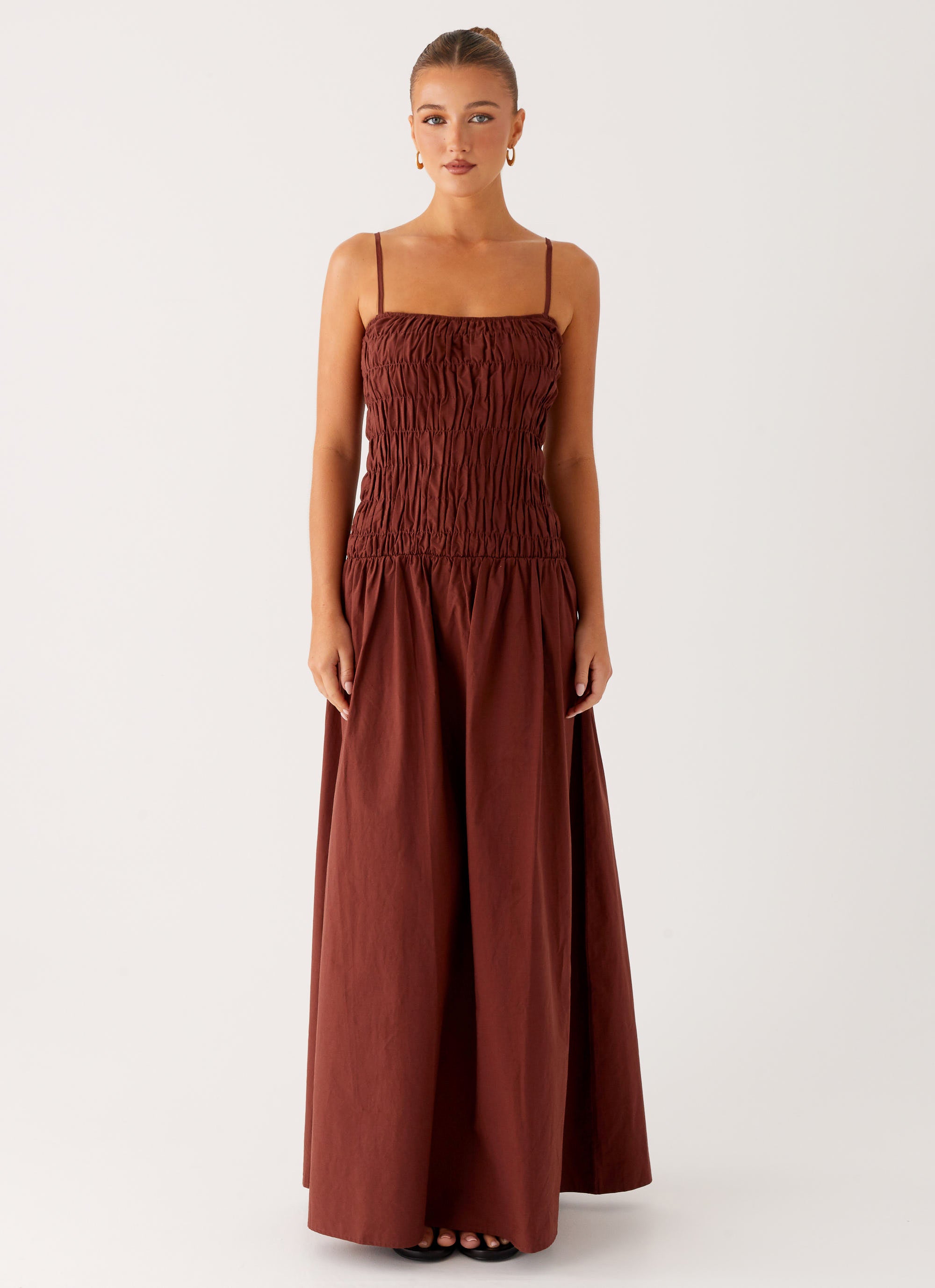 Brooke Maxi Dress - Chocolate Peppermayo US Brooke Maxi Dress - Chocolate Peppermayo US