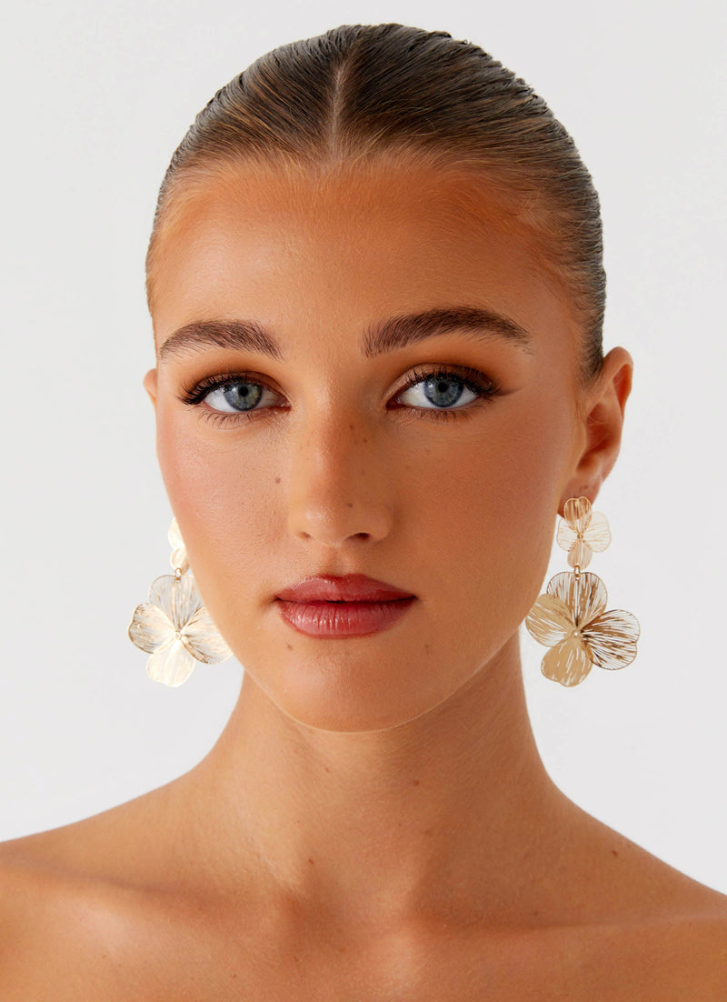 Brydee Earrings - Gold