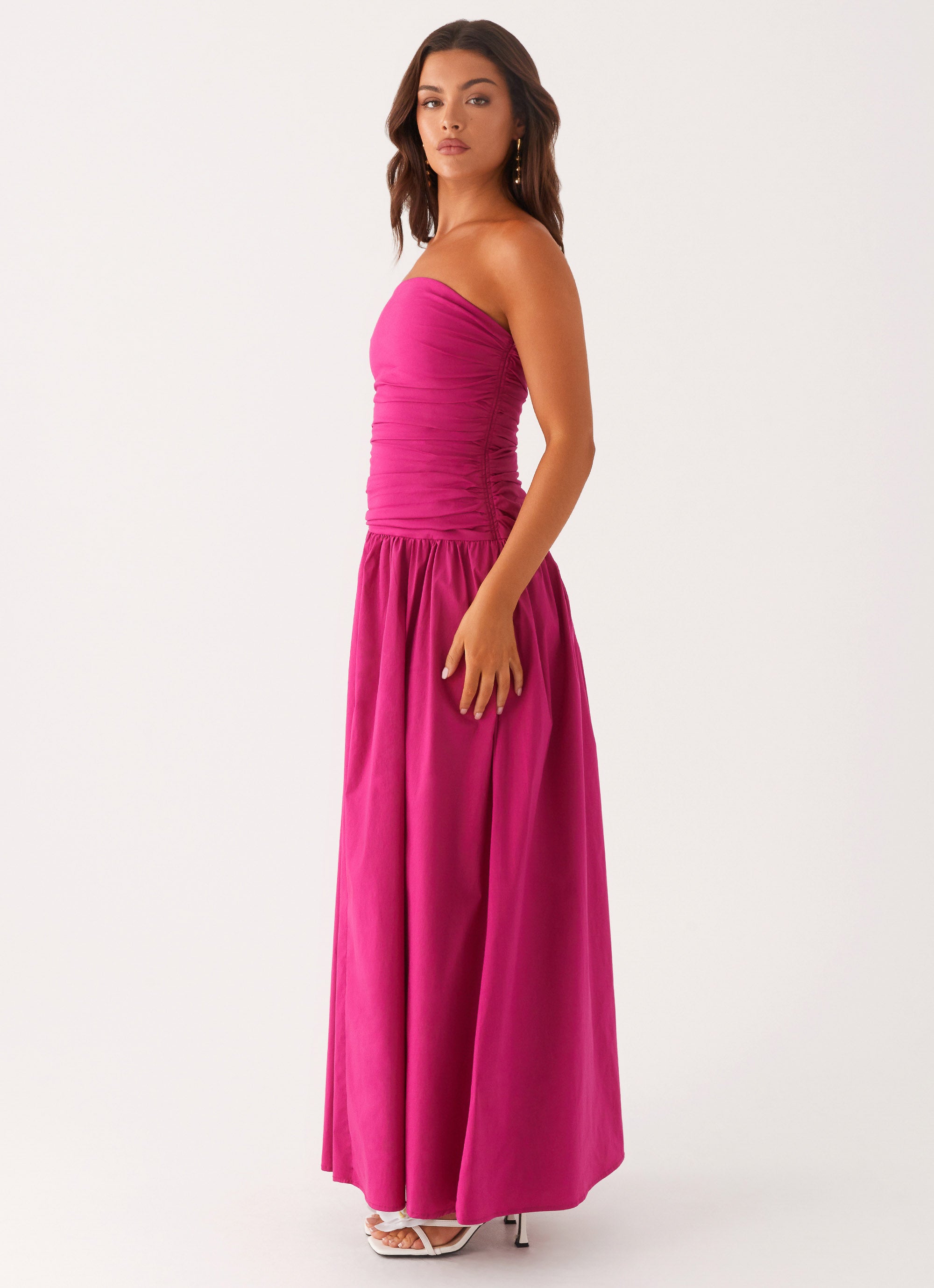 Carmel Maxi Dress - Fuchsia Fuchsia / US 8 Carmel Maxi Dress - Fuchsia Fuchsia / US 8