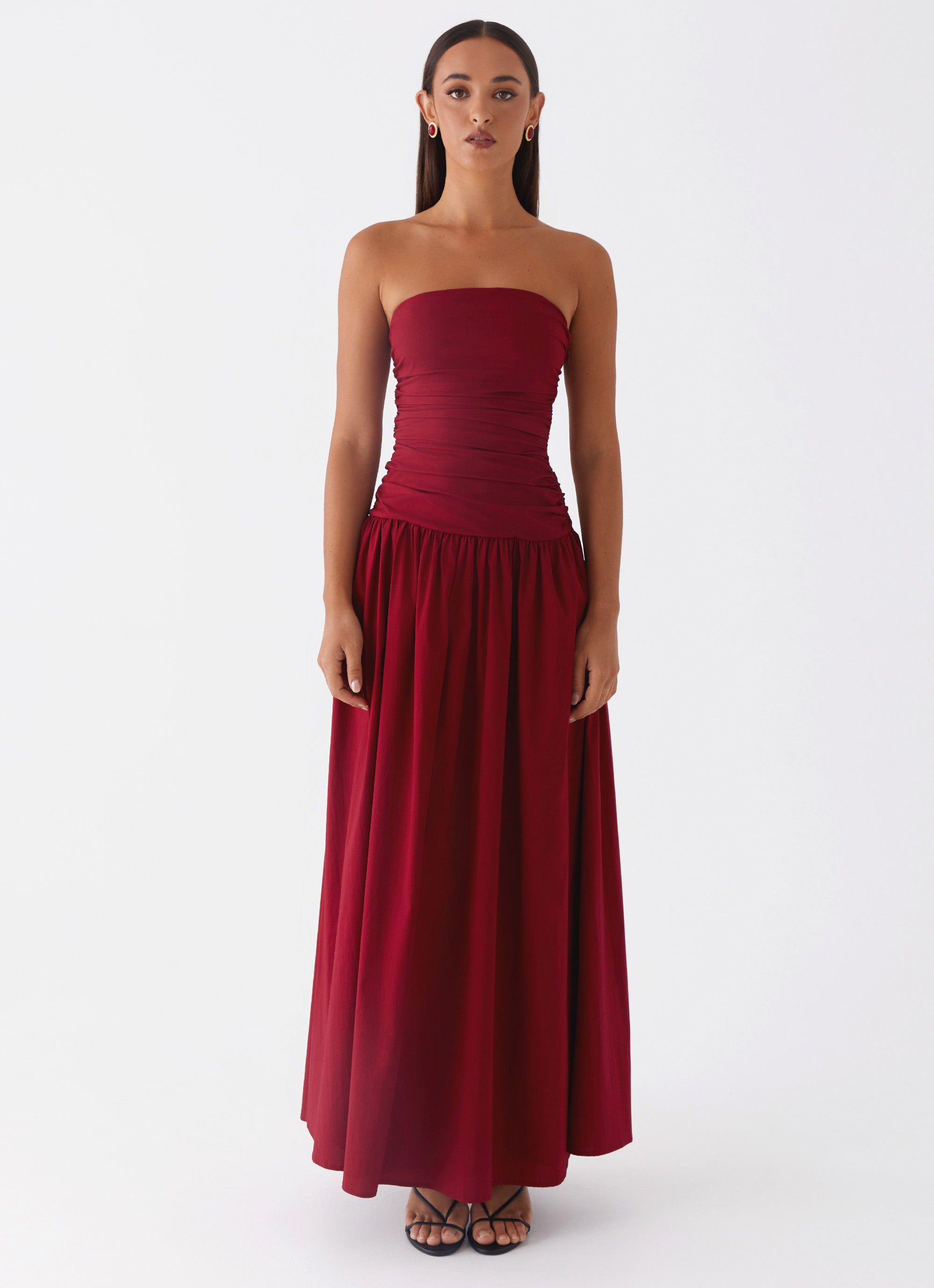Carmel Maxi Dress - Merlot Peppermayo US Carmel Maxi Dress - Merlot Peppermayo US