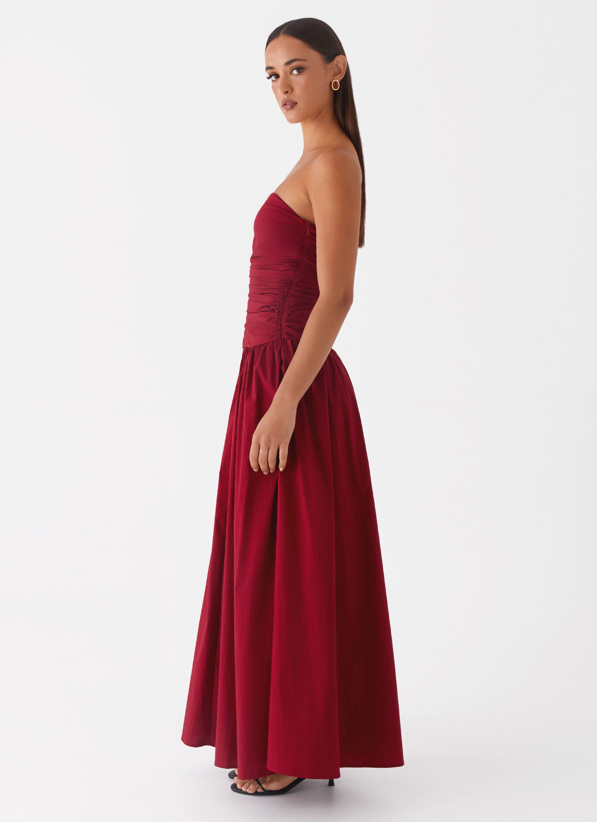 Carmel Maxi Dress - Merlot Merlot / US 4 Carmel Maxi Dress - Merlot Merlot / US 4