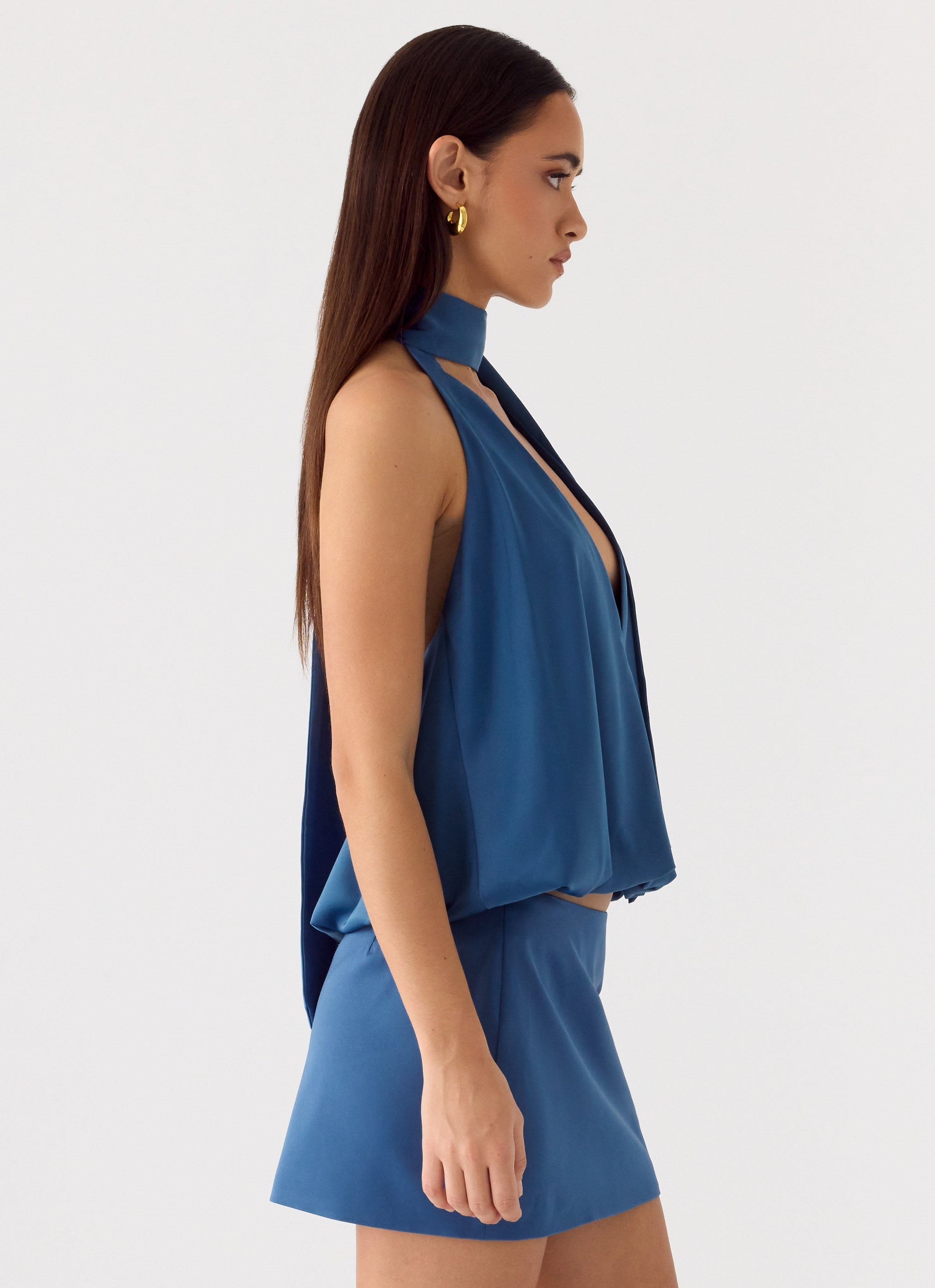 Celestin Top - Washed Navy – Peppermayo US