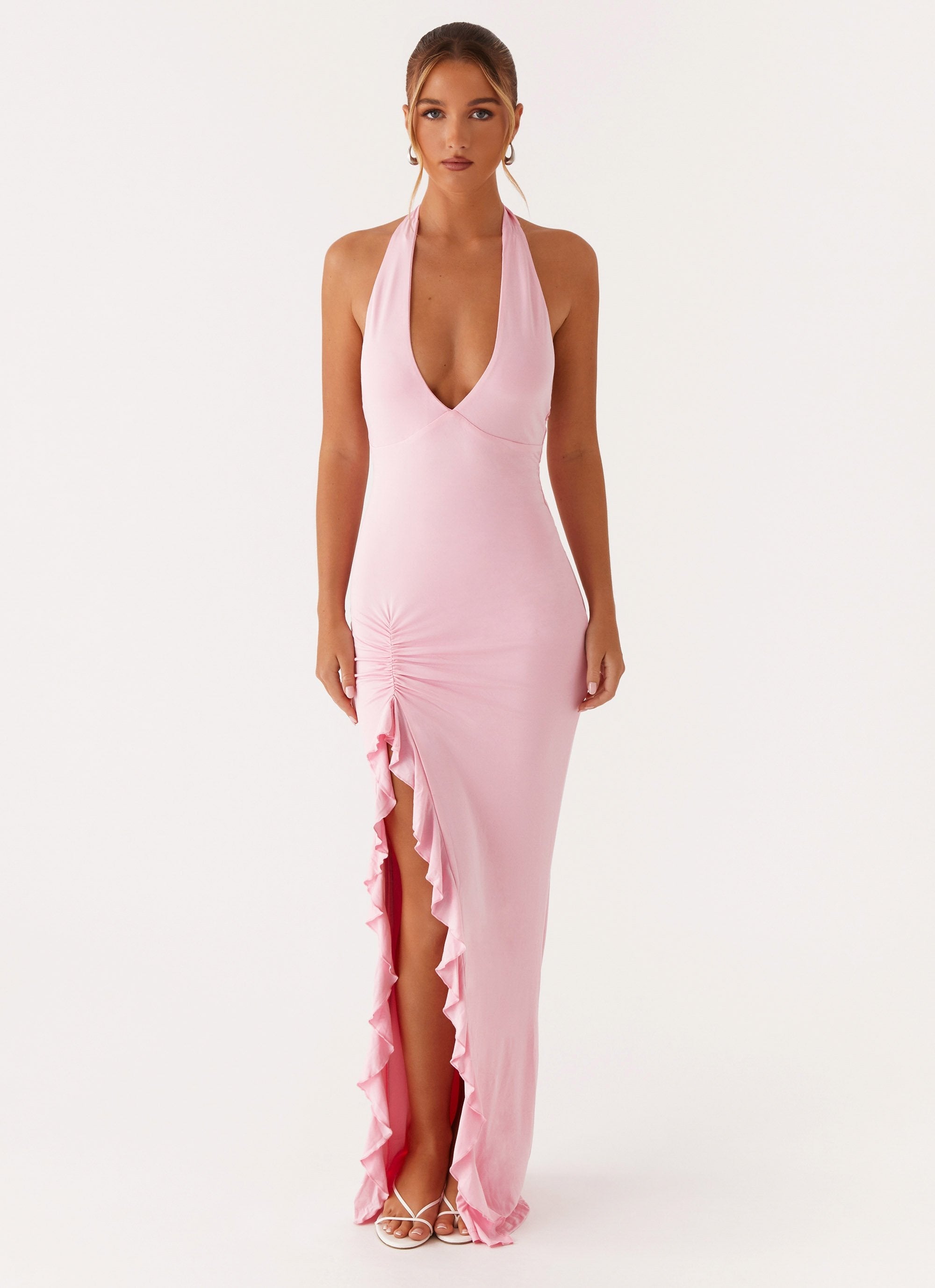 Charmed By You Maxi Dress - Pink Charmed By You Maxi Dress - Pink