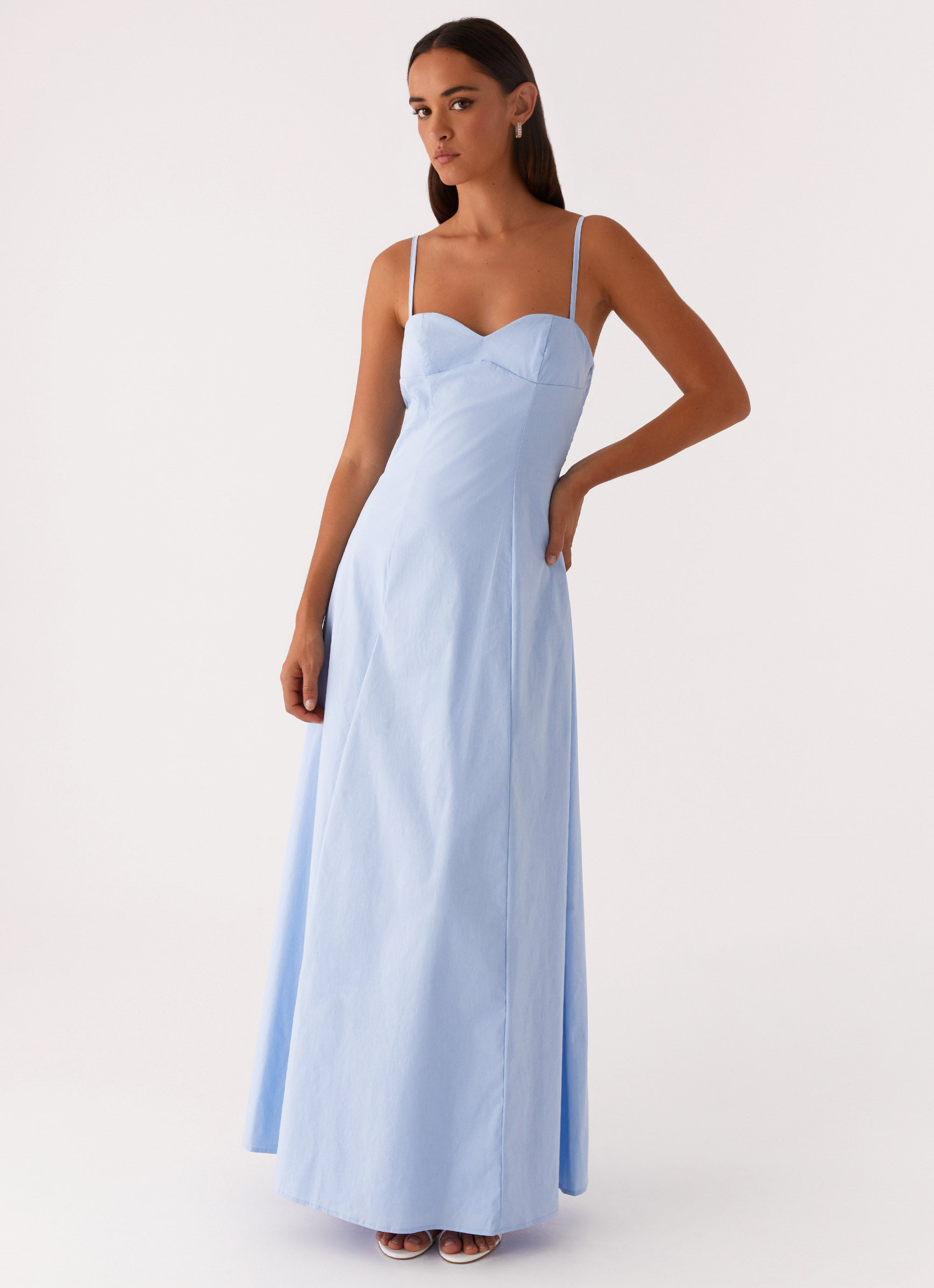 Clear As Day Maxi Dress - Blue Peppermayo US Clear As Day Maxi Dress - Blue Peppermayo US