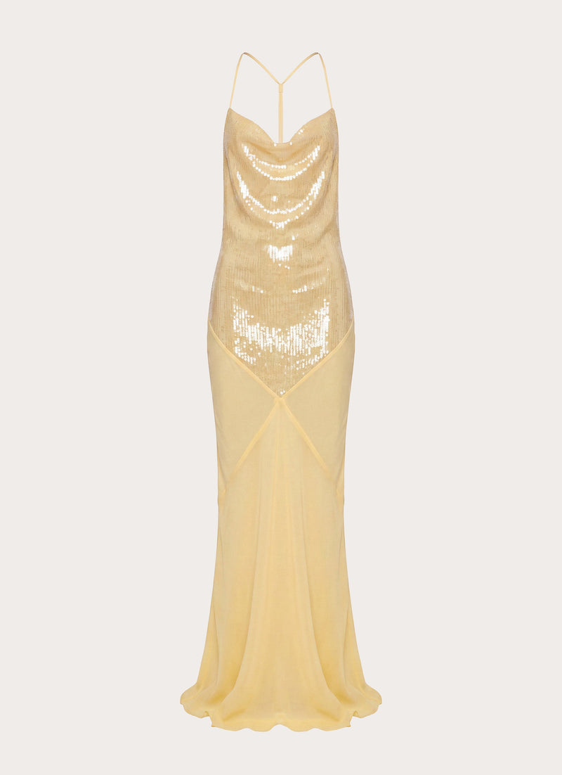 Cleodora Maxi Dress - Yellow