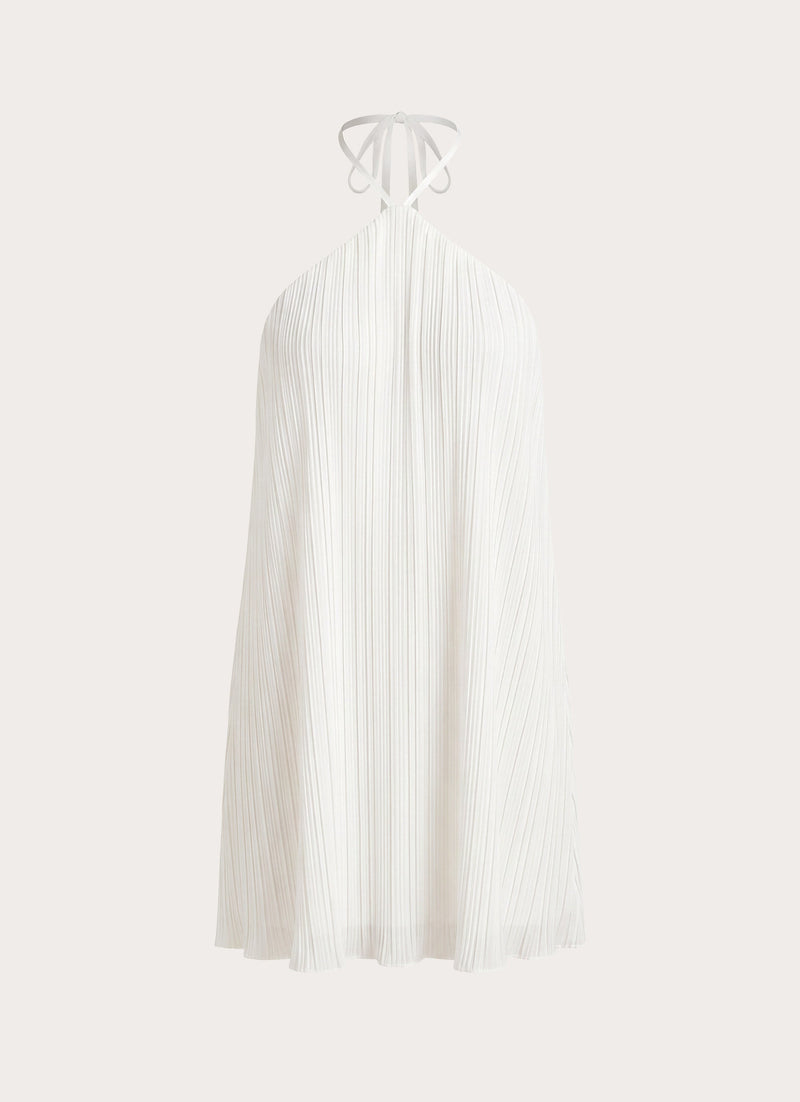 Danni Halter Mini Dress - White