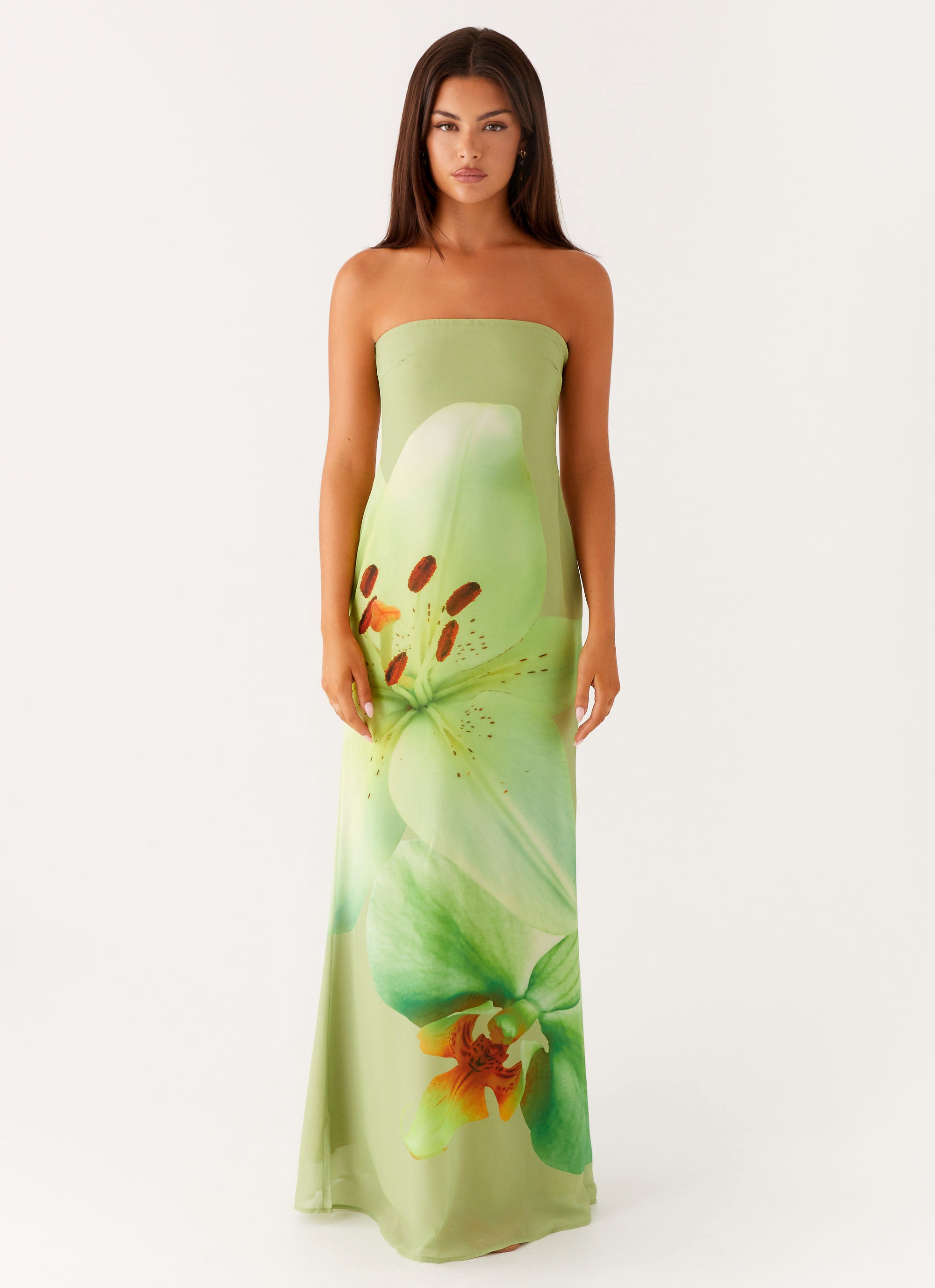 Darcy Maxi Dress - Green Floral Darcy Maxi Dress - Green Floral