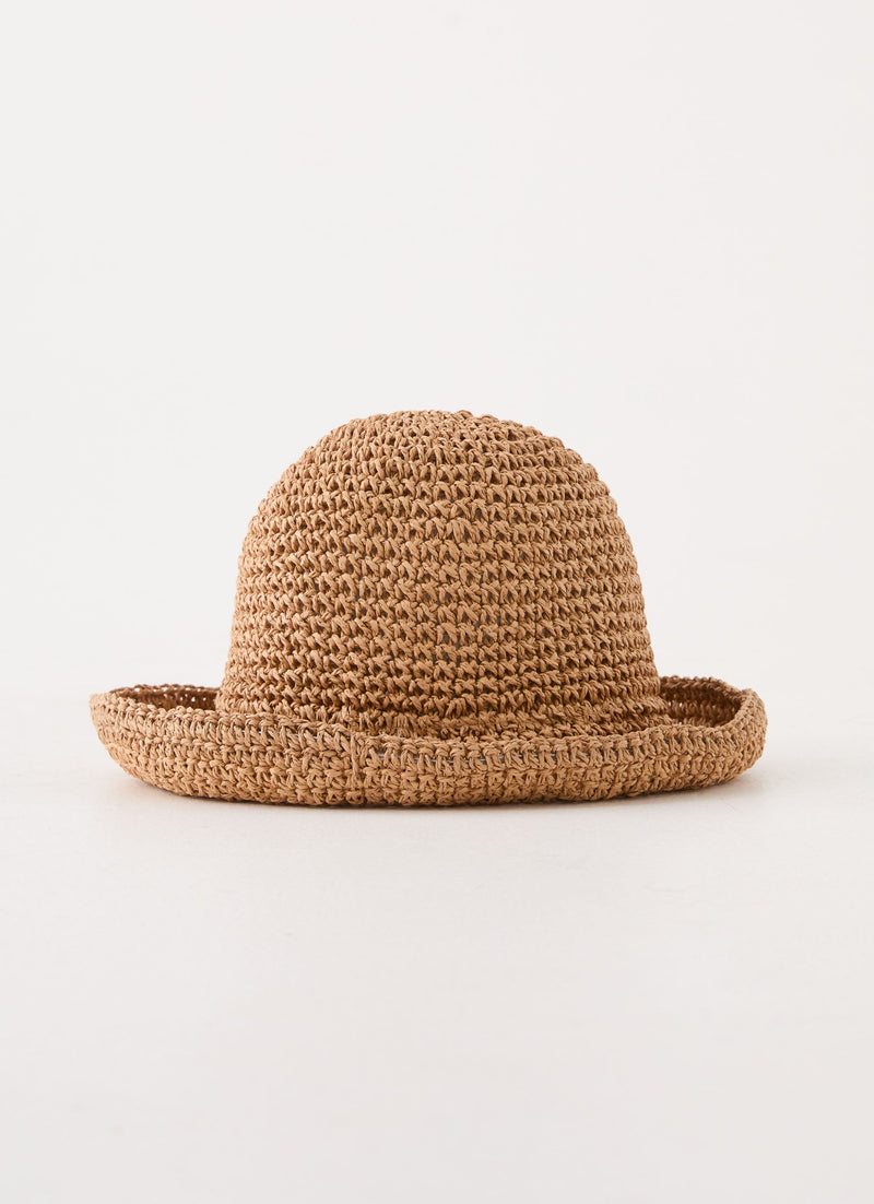 Dusk Flame Hat - Straw