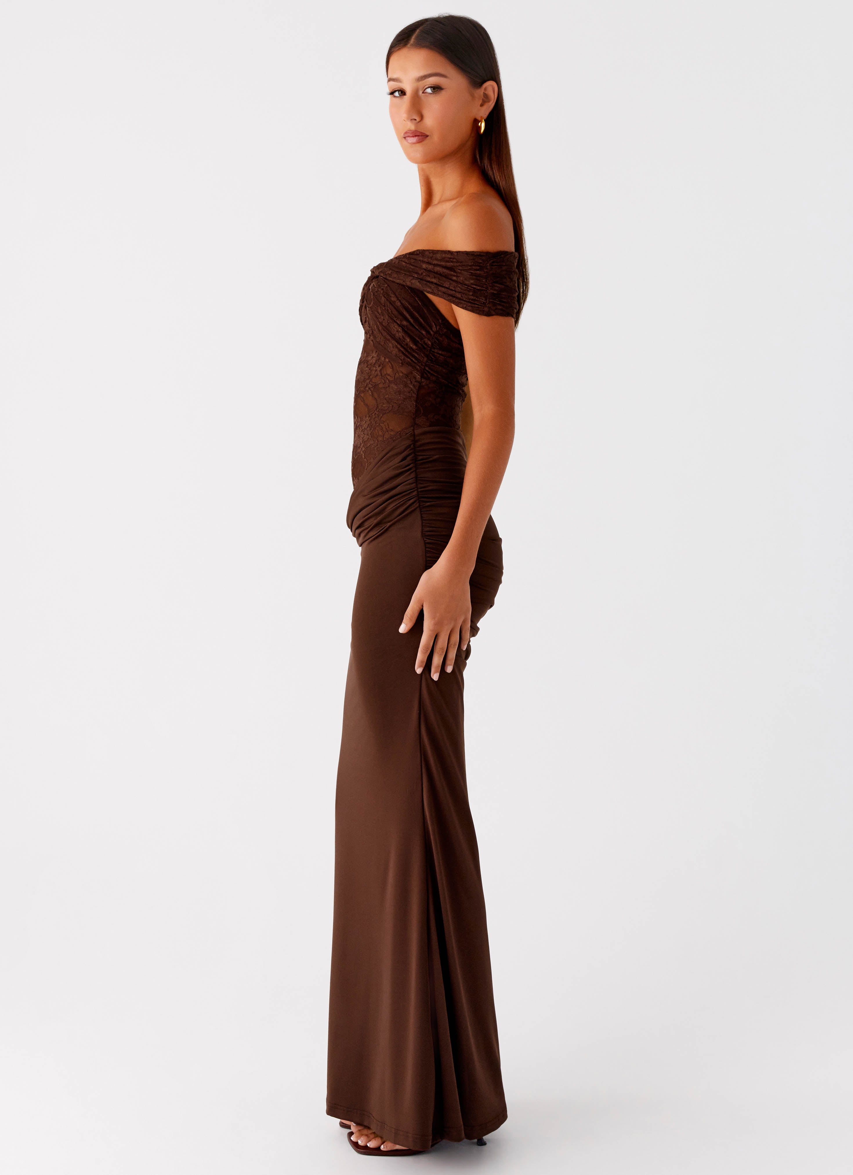 Either Way Maxi Dress - Chocolate Chocolate / US 14 Either Way Maxi Dress - Chocolate Chocolate / US 14