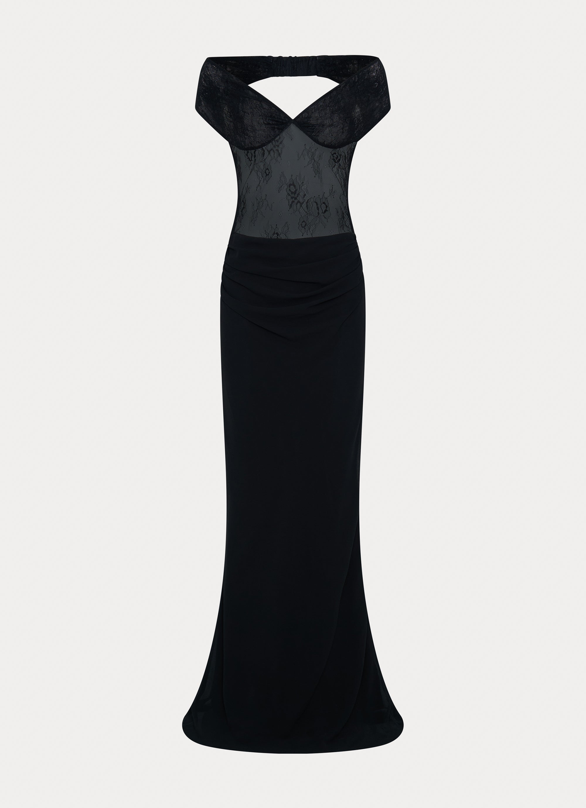 Elle Maxi Dress - Black Black / US 14 Elle Maxi Dress - Black Black / US 14