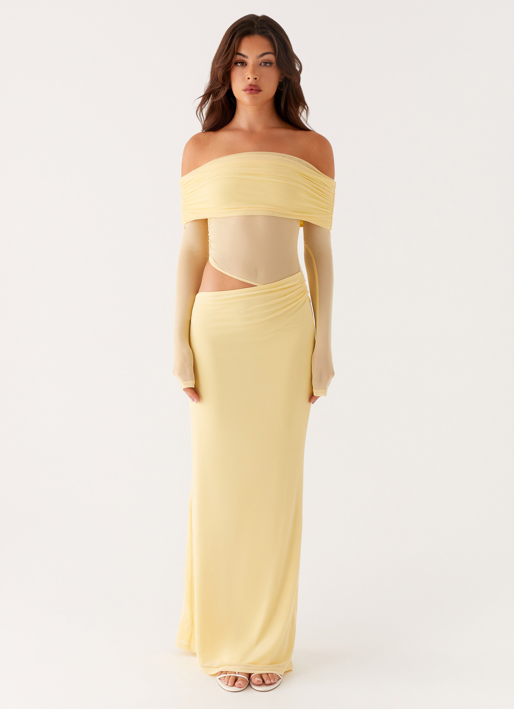 Emery Maxi Dress - Yellow Peppermayo US Emery Maxi Dress - Yellow Peppermayo US