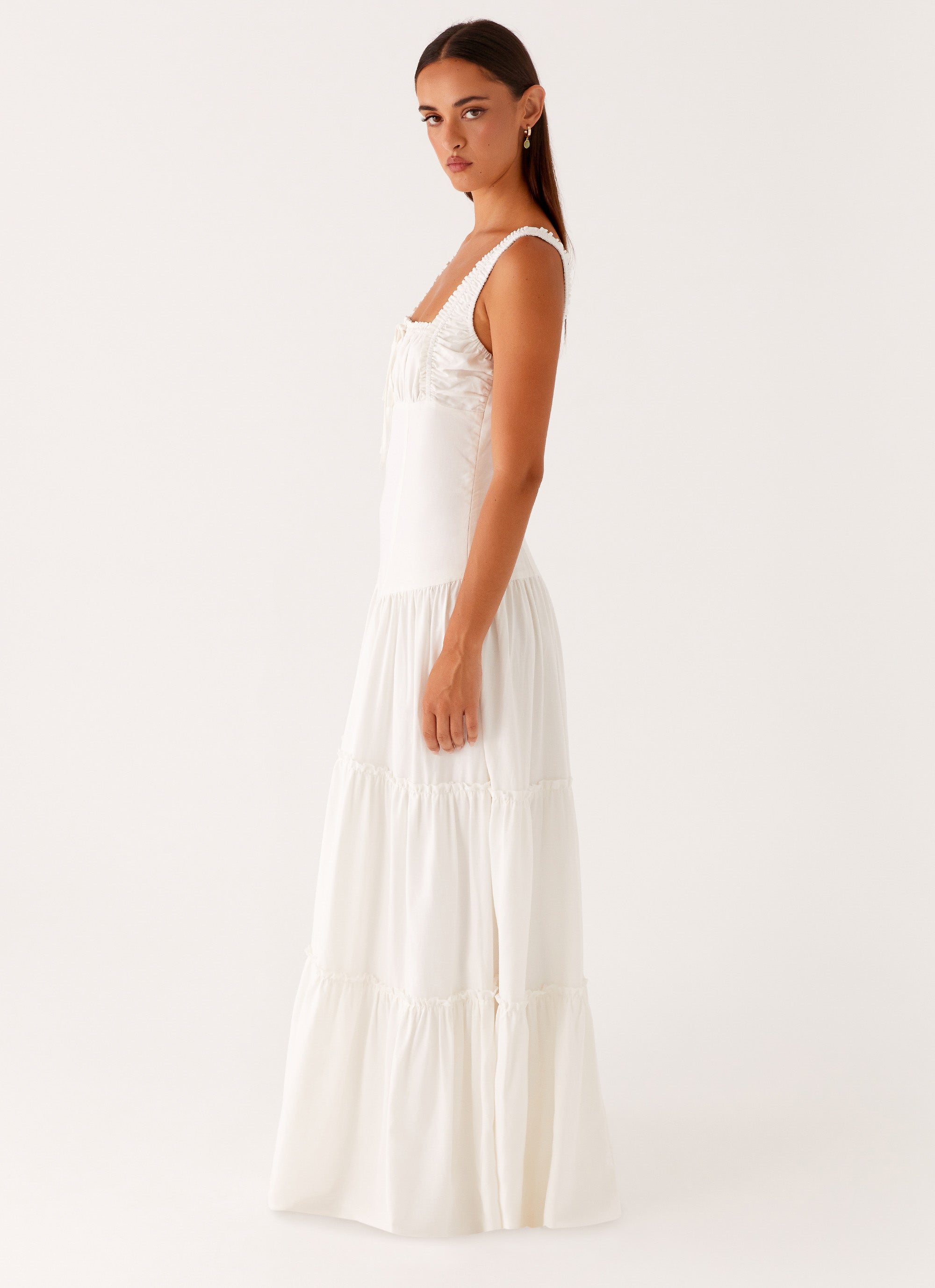 Esme Maxi Dress - White Peppermayo US Esme Maxi Dress - White Peppermayo US