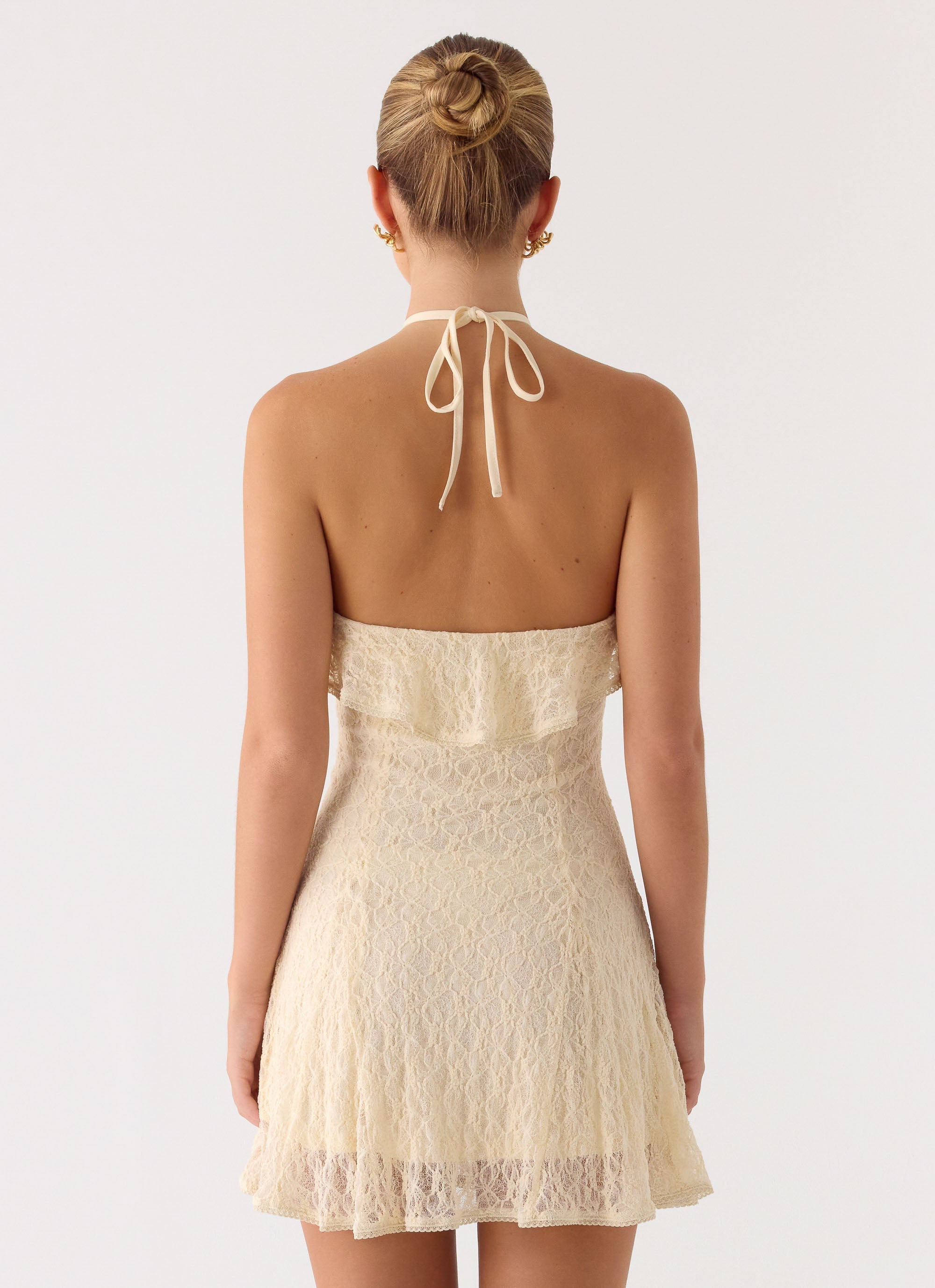 Every Second Mini Dress - Ivory Ivory / US 10 Every Second Mini Dress - Ivory Ivory / US 10