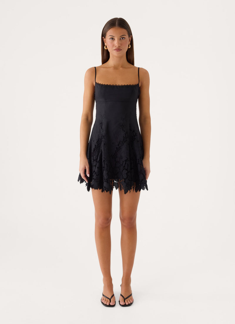 Florine Mini Dress - Black