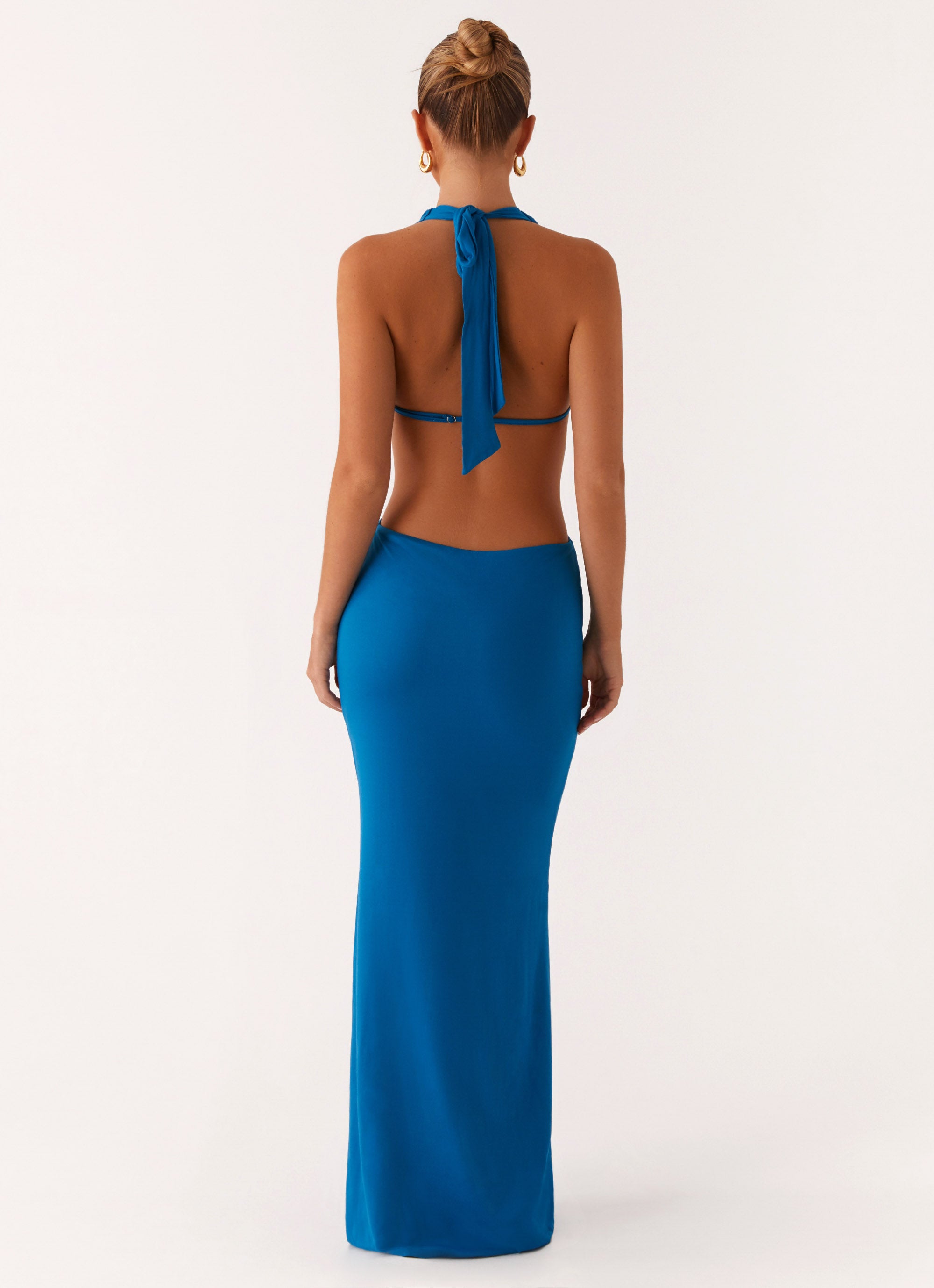 Flossy Maxi Dress - Royal Blue Royal Blue / US 14 Flossy Maxi Dress - Royal Blue Royal Blue / US 14