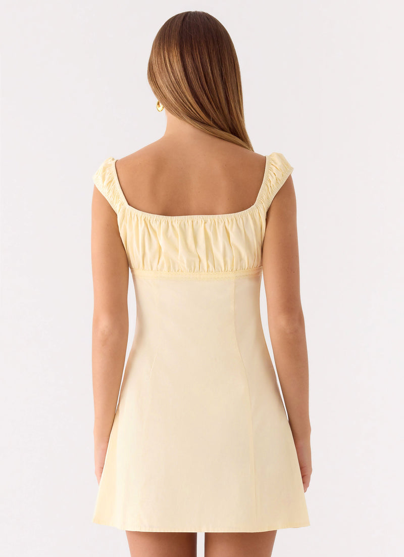 Fornarina Mini Dress - Lemon