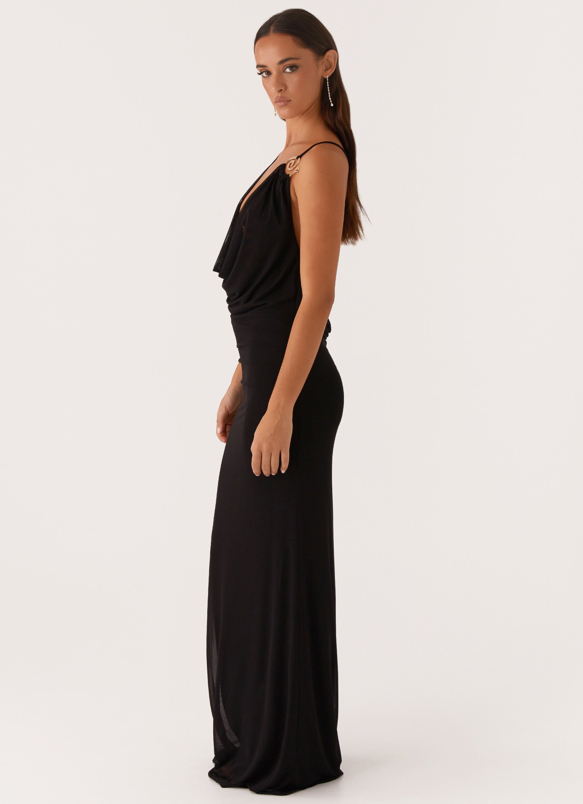 Game Player Maxi Dress - Black Black / US 12 Game Player Maxi Dress - Black Black / US 12