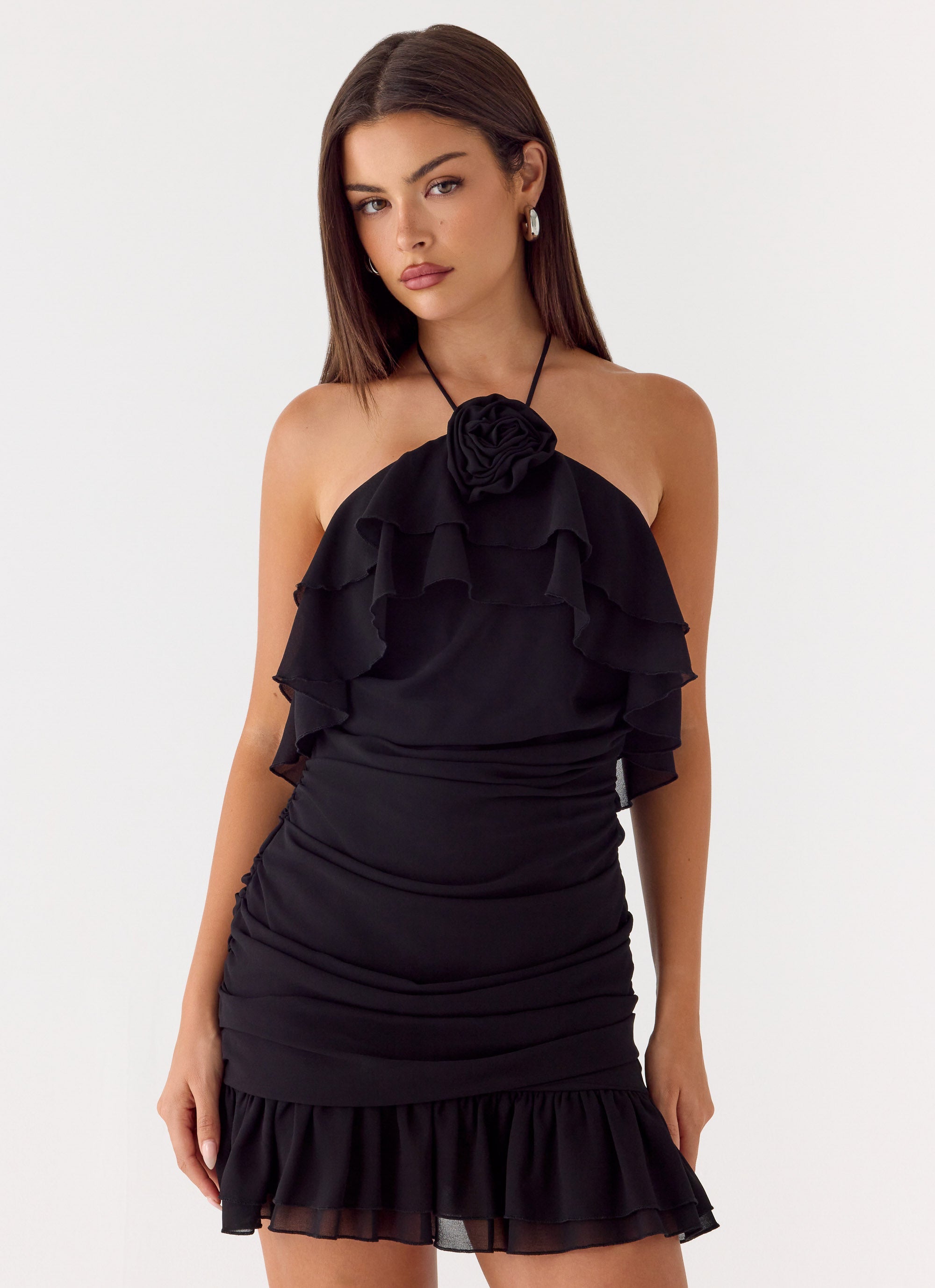 Haille Mini Dress - Black Black / US 8 Haille Mini Dress - Black Black / US 8