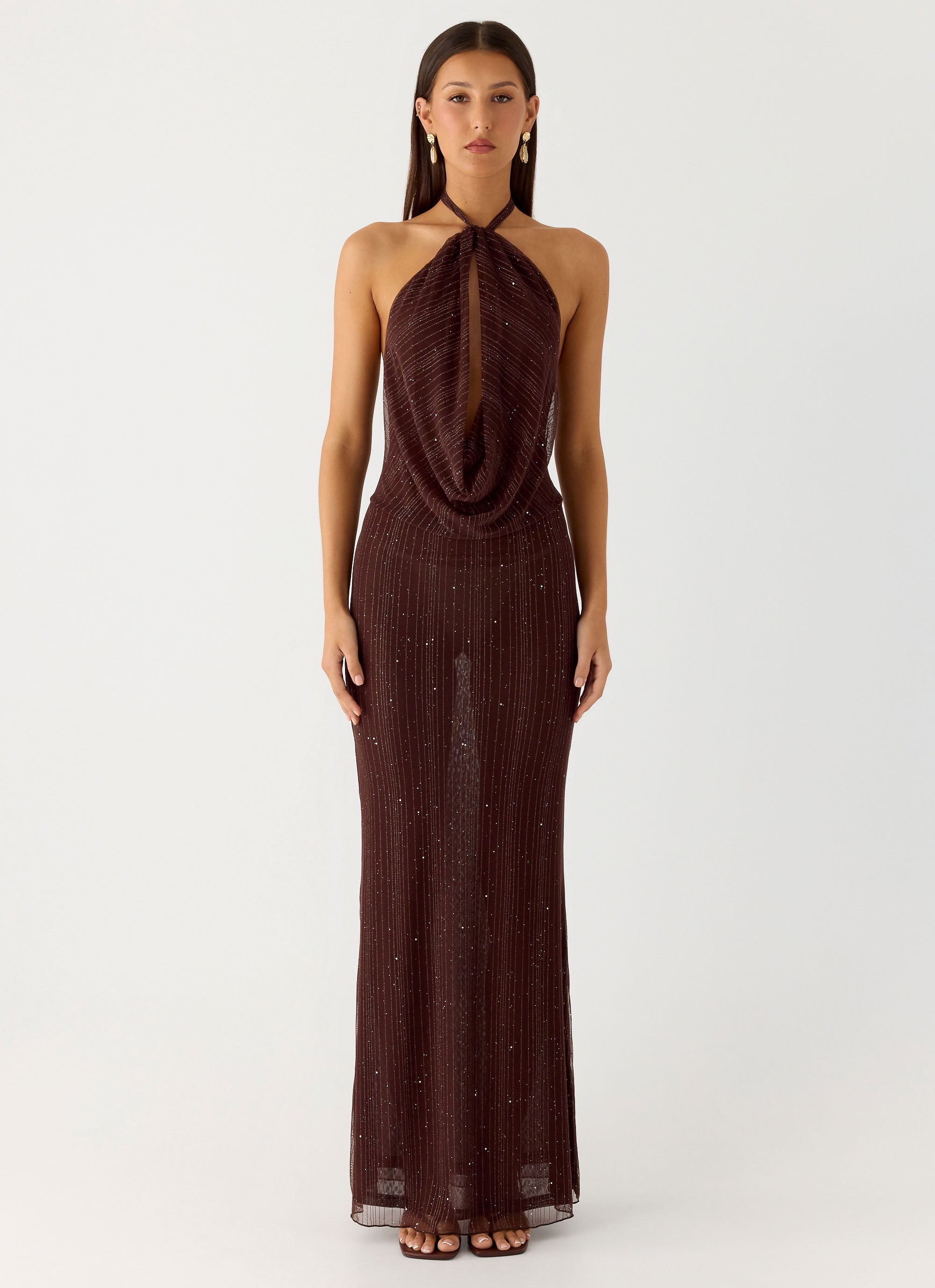 peppermayo higher level sequin maxi dress Higher Level Sequin Maxi Dress