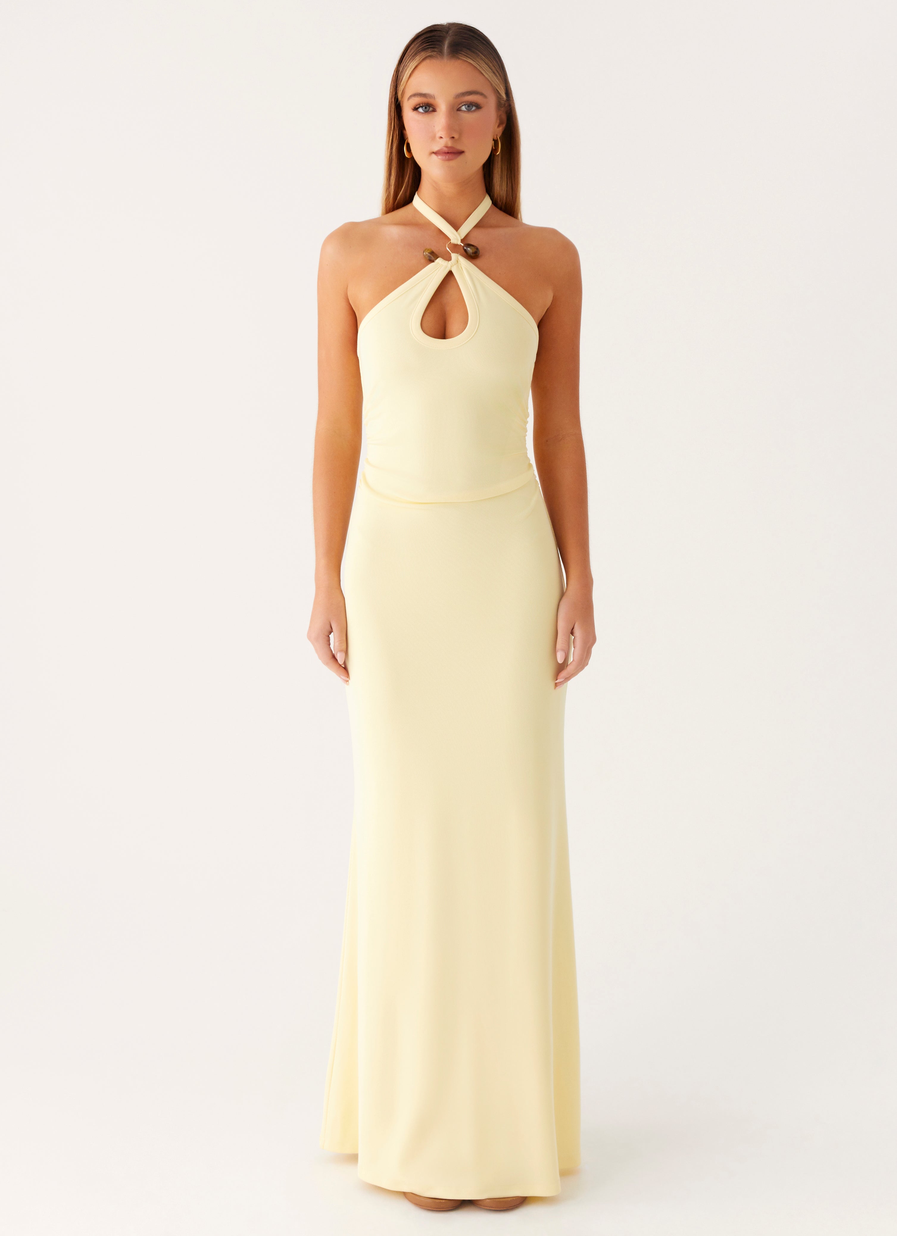 Instant Attraction Maxi Dress - Yellow Yellow / US 18 Instant Attraction Maxi Dress - Yellow Yellow / US 18