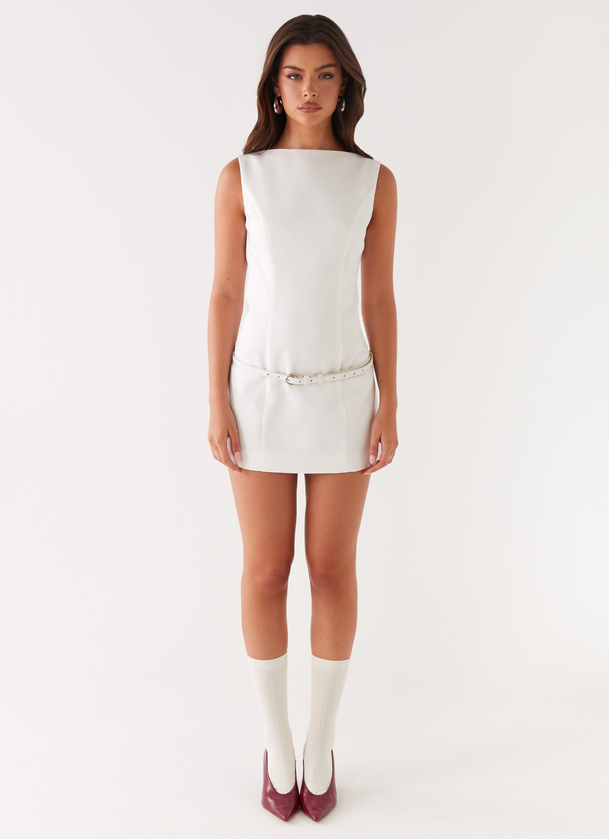 jacinta mini dress - black/white Jacinta Mini Dress