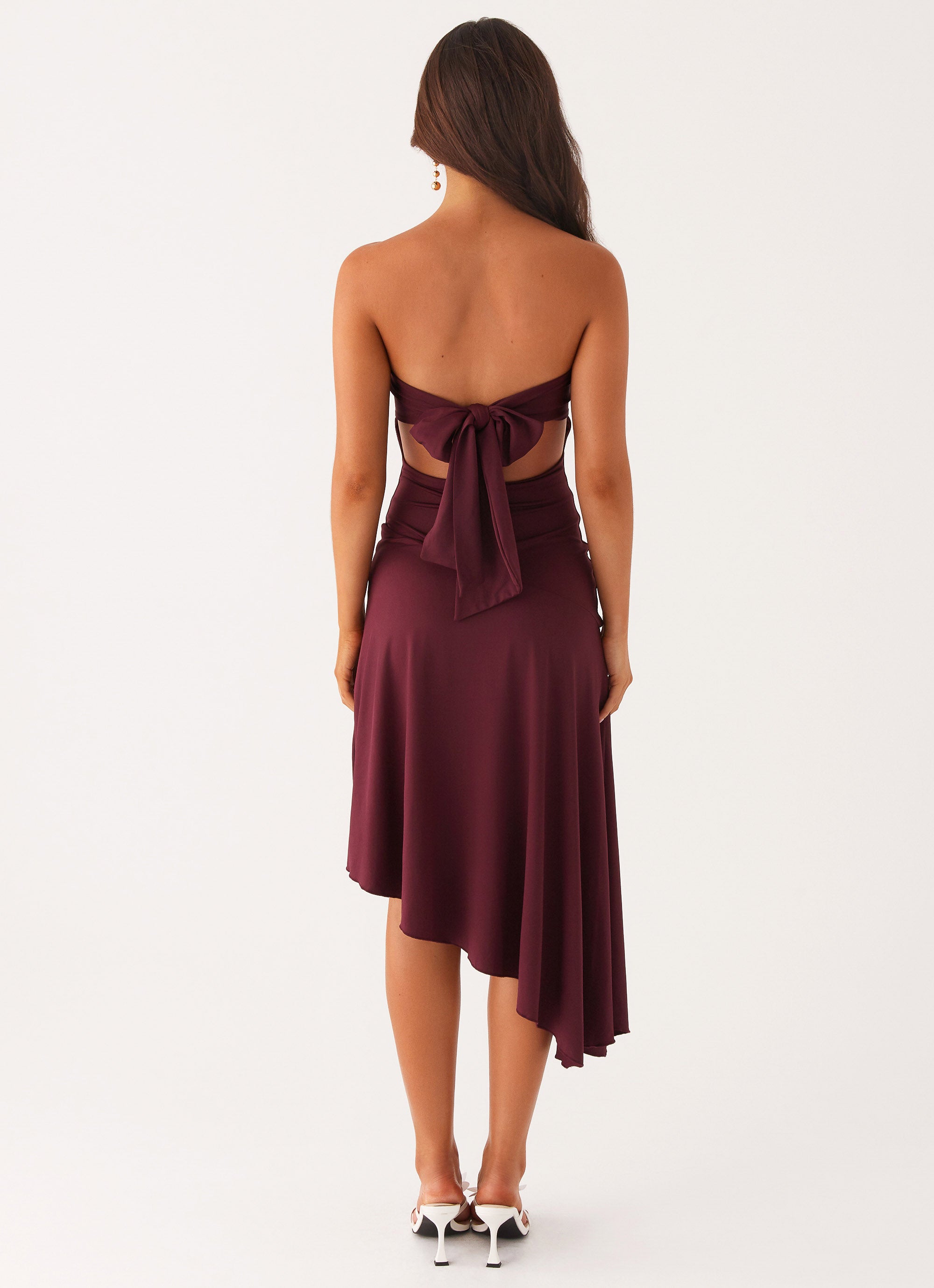 Juliana Midi Dress - Mulberry Mulberry / US 10 Juliana Midi Dress - Mulberry Mulberry / US 10