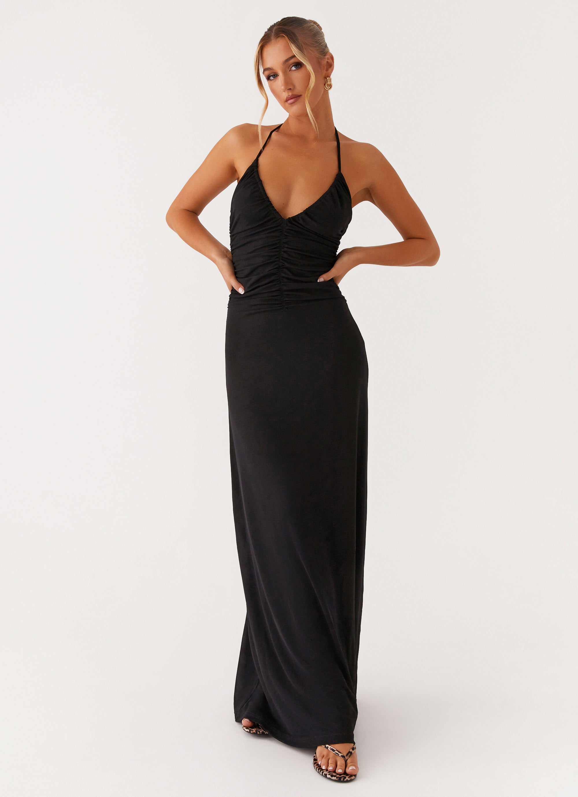 Kansas Maxi Dress - Black Peppermayo US Kansas Maxi Dress - Black Peppermayo US