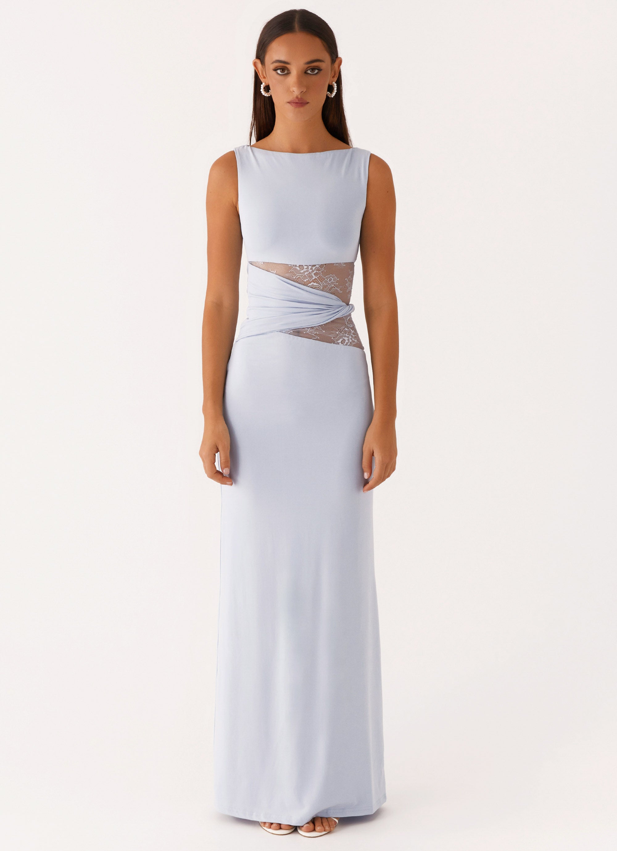 Karma Maxi Dress - Blue Blue / US 16 Karma Maxi Dress - Blue Blue / US 16