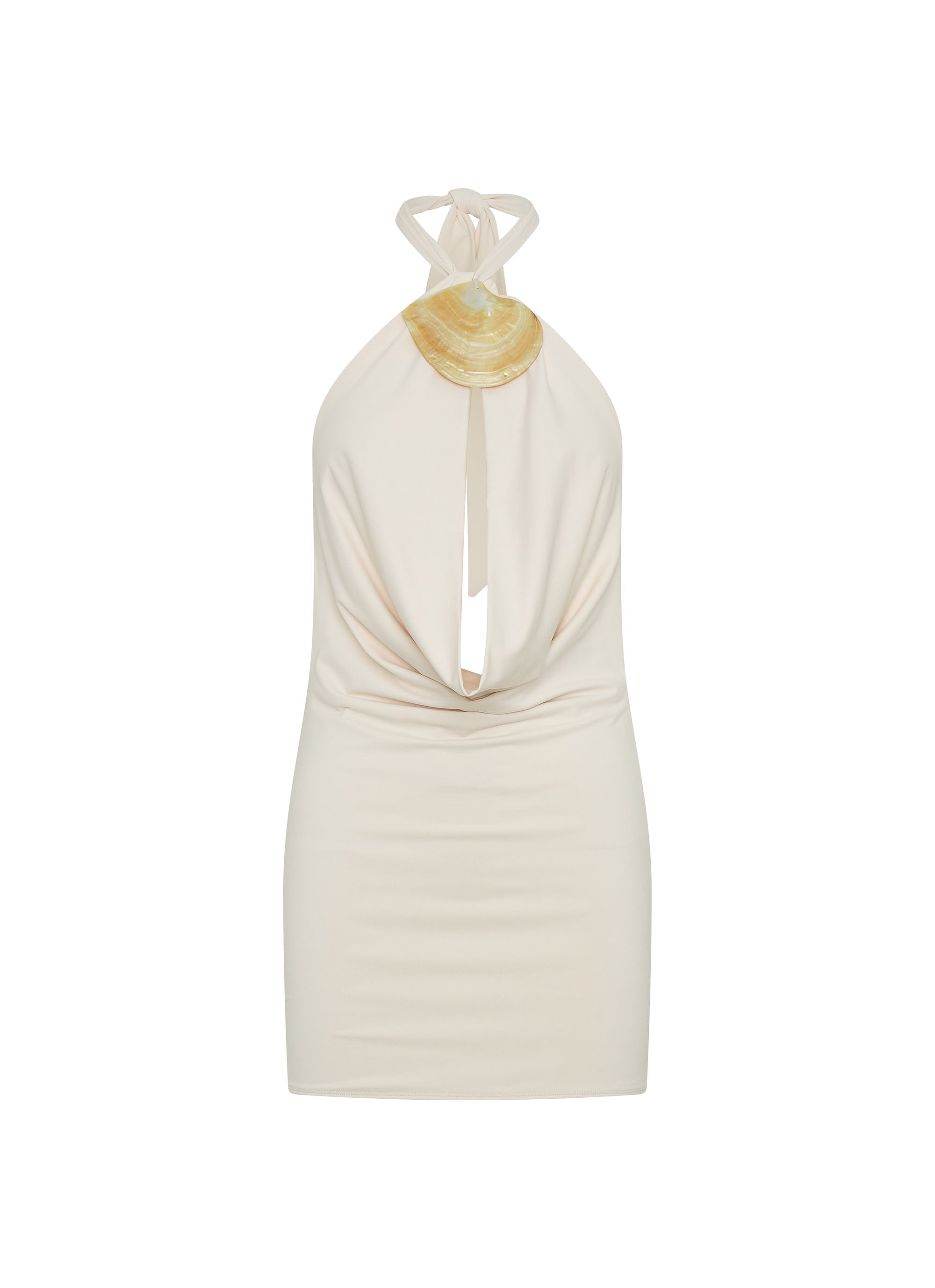 Liora Mini Dress - Ivory Ivory / US 14 Liora Mini Dress - Ivory Ivory / US 14
