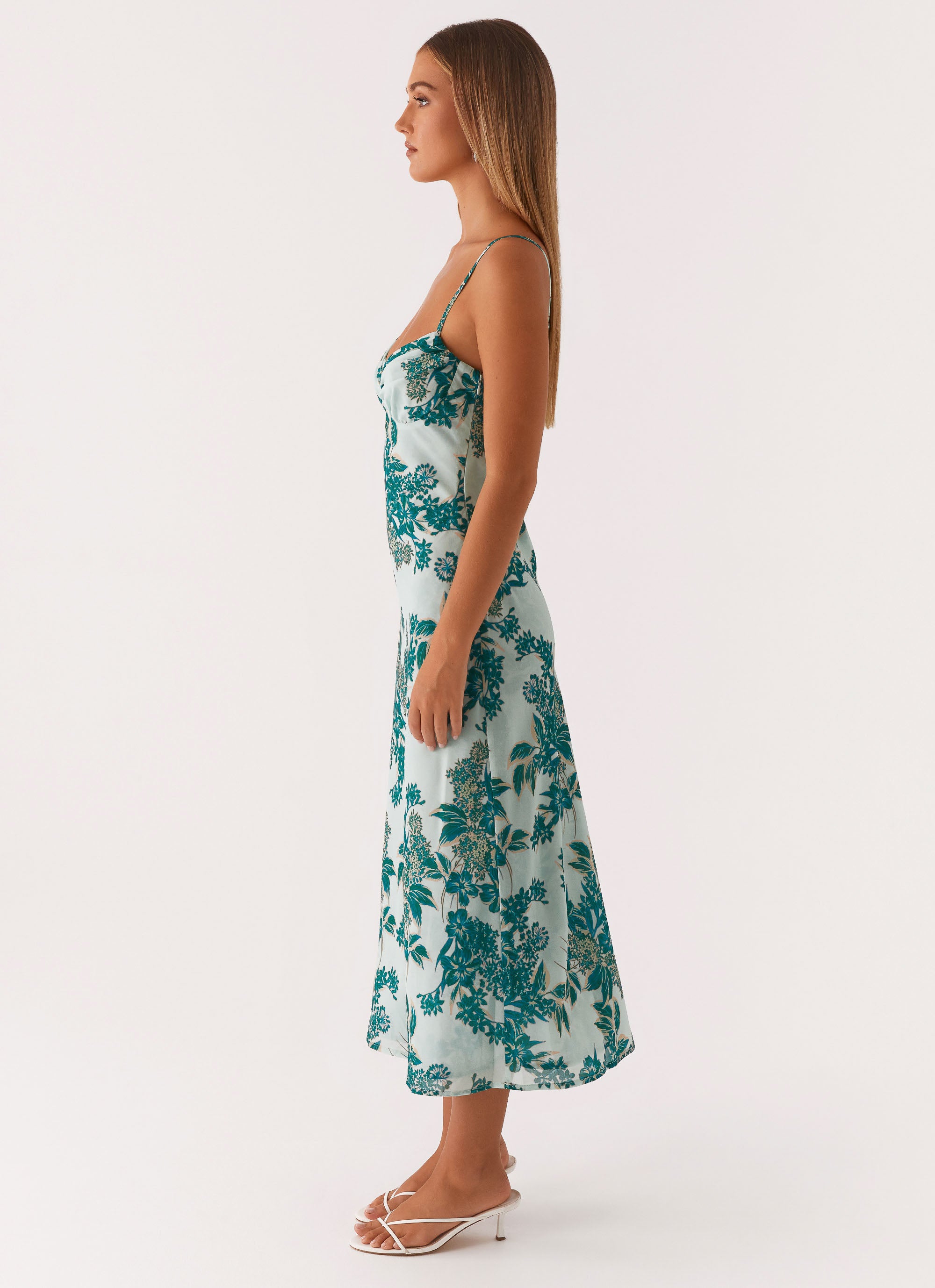 Love Song Midi Dress - Cloud Nine Floral Peppermayo US Love Song Midi Dress - Cloud Nine Floral Peppermayo US