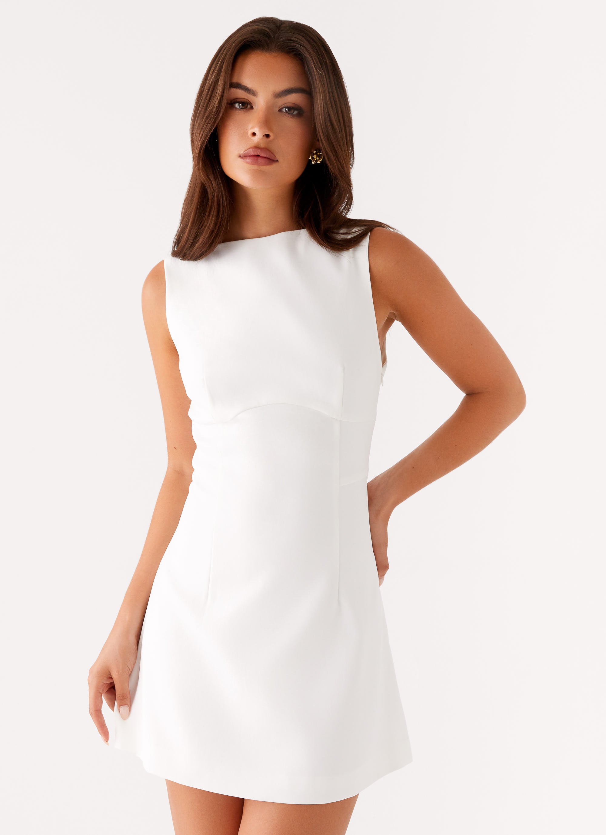 Lulita Mini Dress - White White / US 18 Lulita Mini Dress - White White / US 18