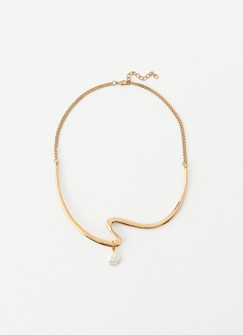 Lumen Choker Necklace - Gold