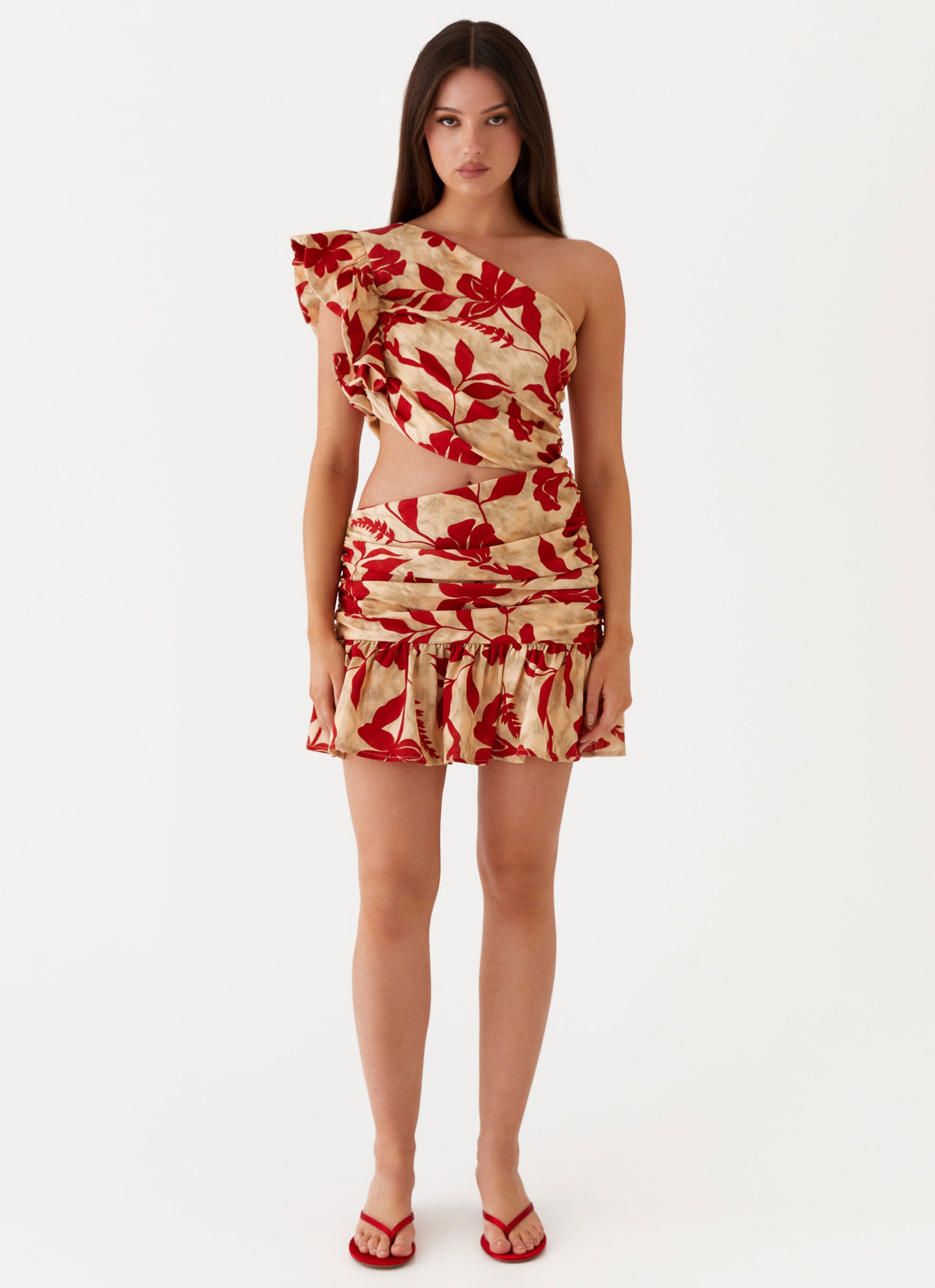 mayzie mini dress Maisie Linen Mini Dress