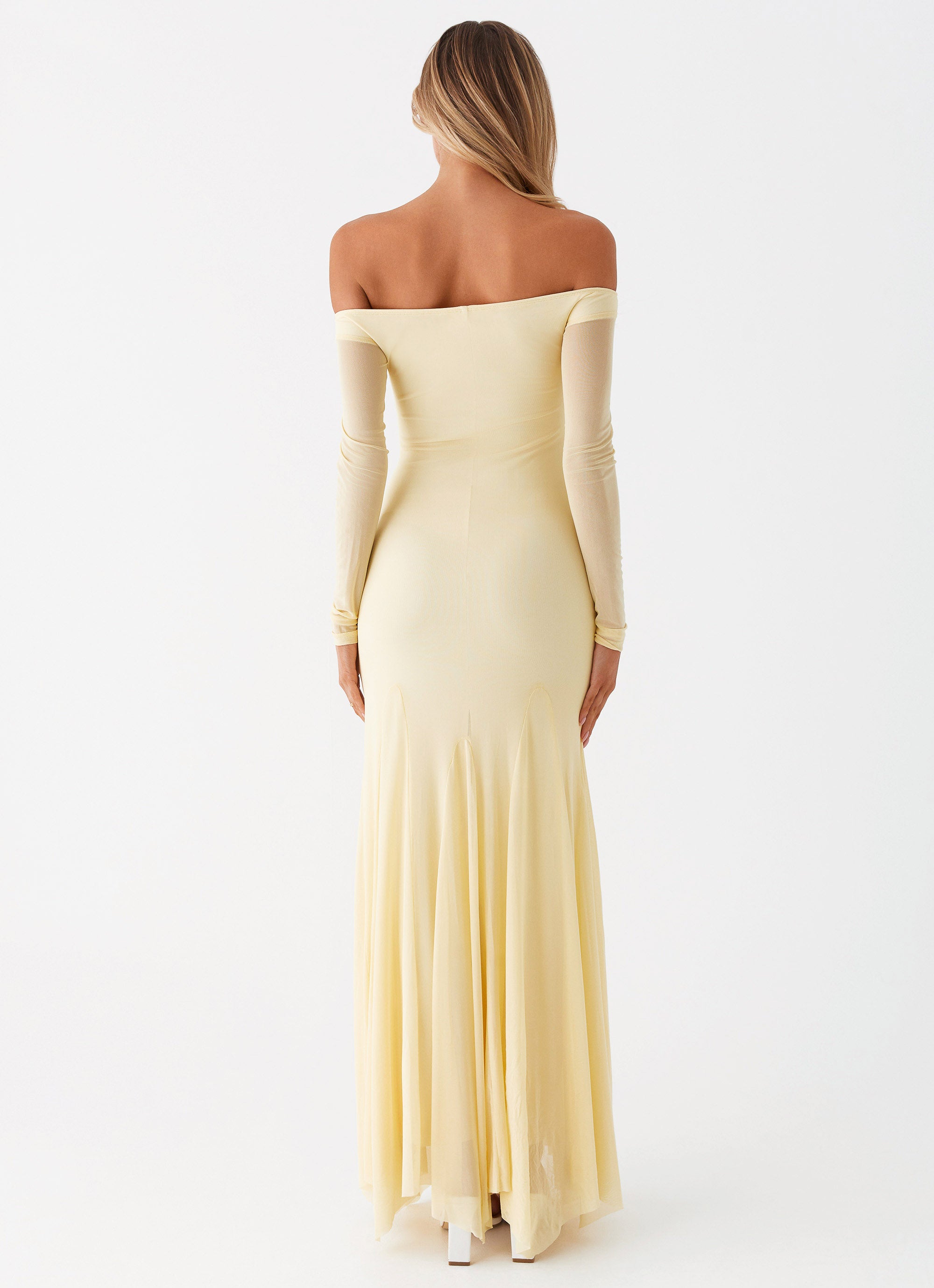 Maribel Maxi Dress - Yellow Yellow / US 18 Maribel Maxi Dress - Yellow Yellow / US 18