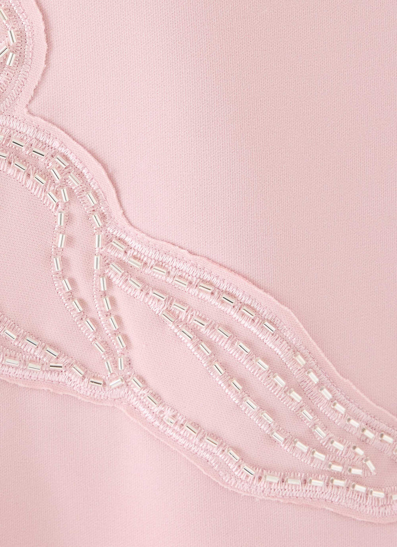 Marta Strapless Mini Dress - Soft Pink
